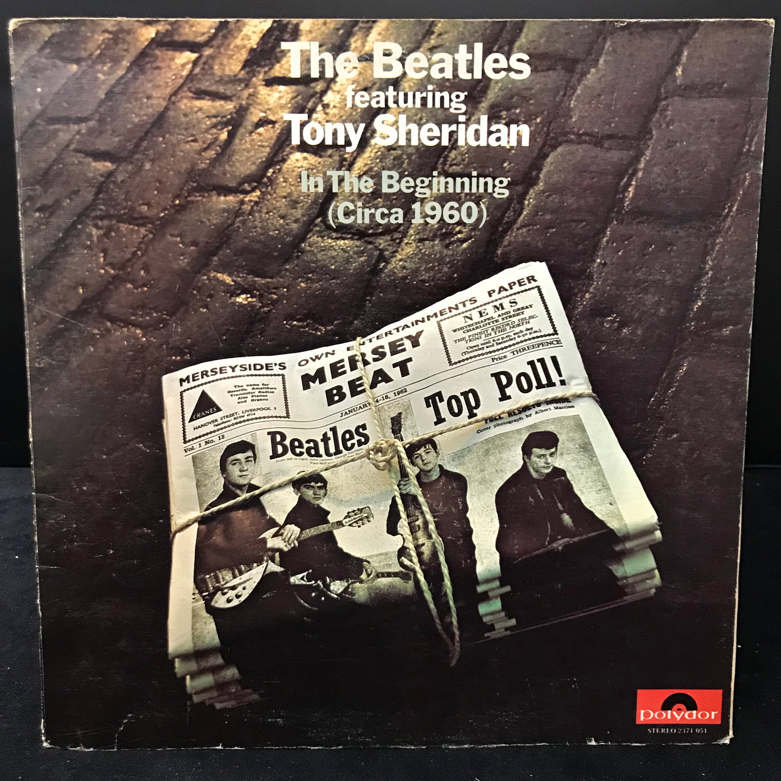 THE BEATLES IN THE BEGINNING VINYL RECORD: Prices are in Canadian dollars