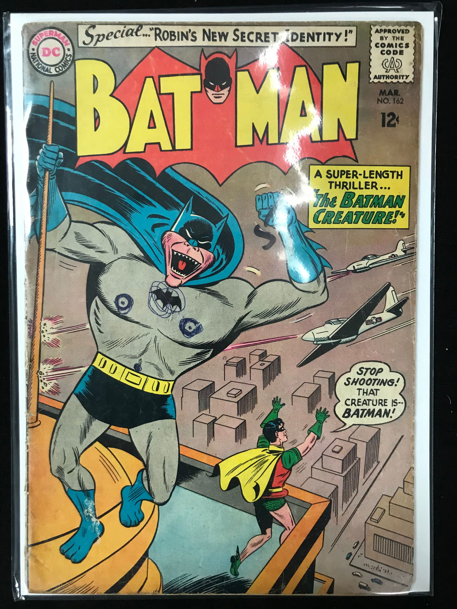 BATMAN #162   (DC COMICS) (1 of 1)