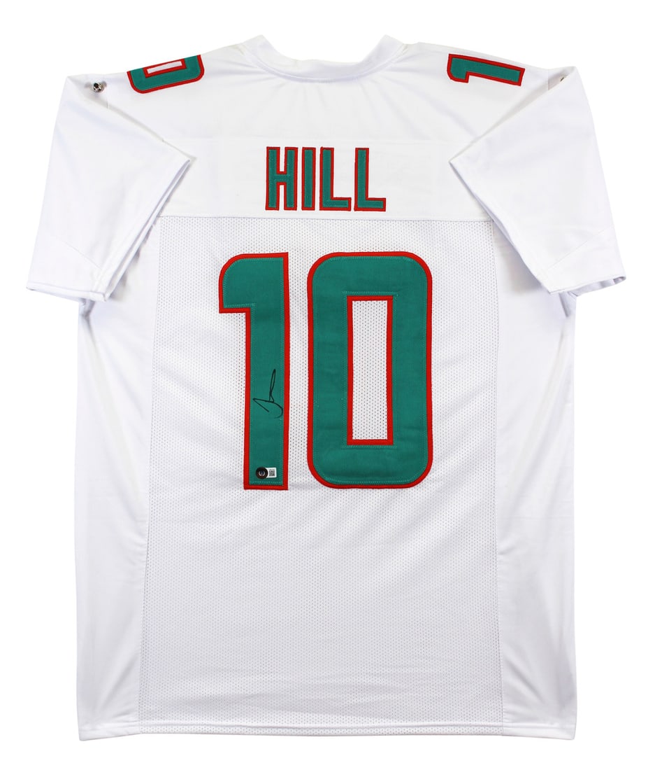 TYREEK HILL SIGNED MIAMI DOLPHINS JERSEY (BECKETT COA) (1 of 3)