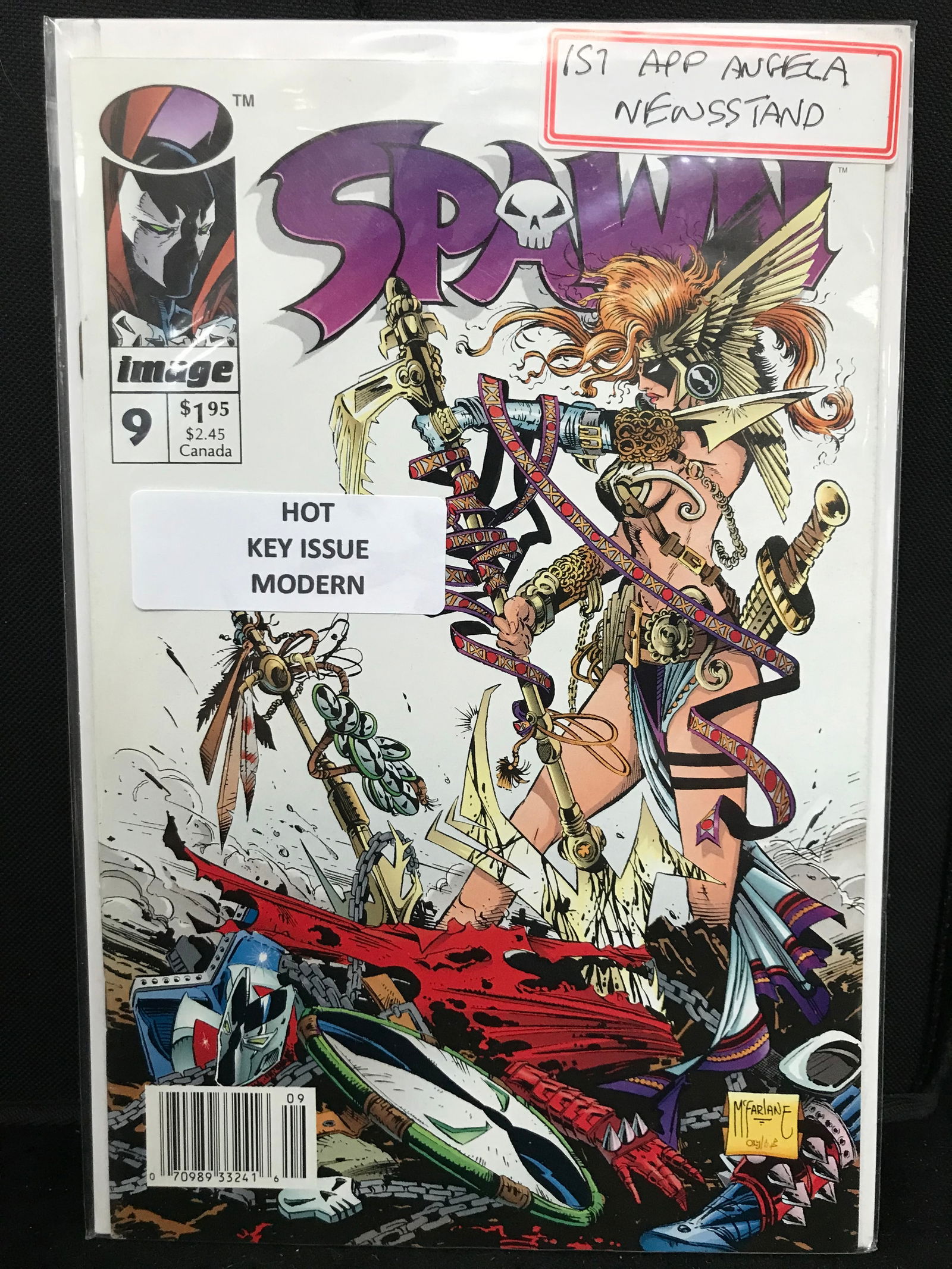IMAGE COMICS SPAWN NO.9 (1ST APPEARANCE ANGELA) (1 of 1)