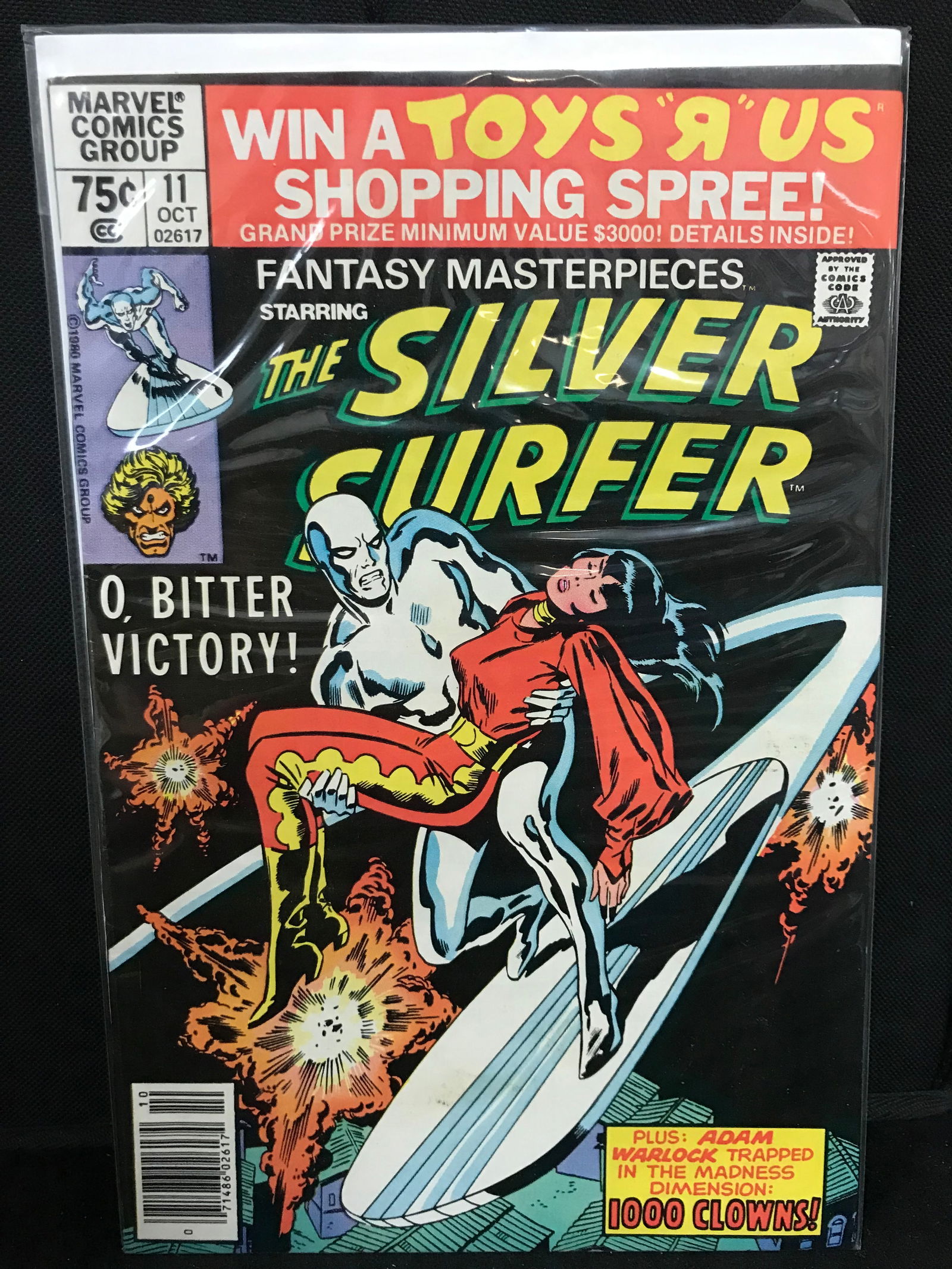 MARVEL COMICS THE SILVER SURFER NO.11 (1 of 1)