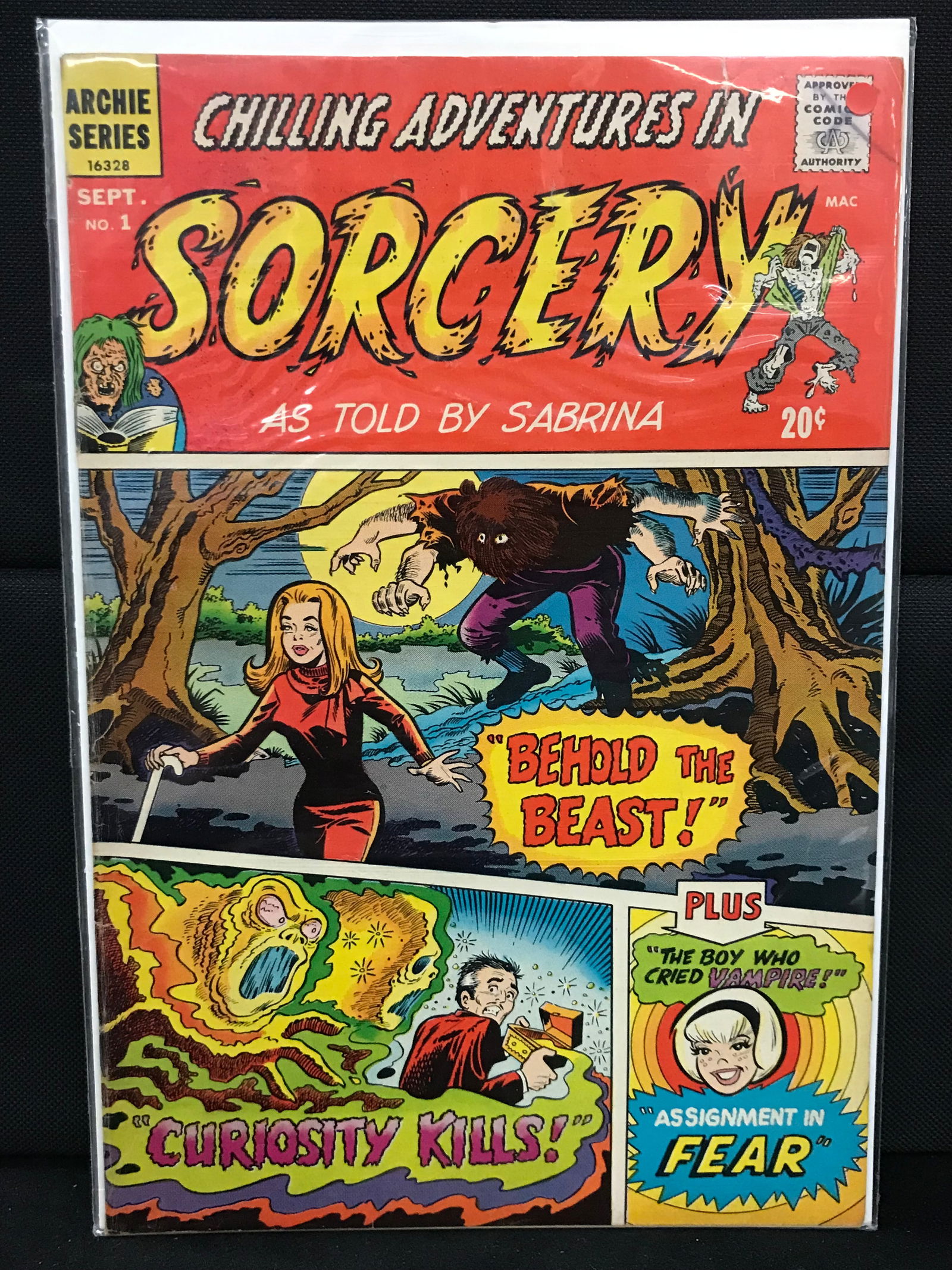 ARCHIE COMICS NO.1 CHILLING ADVENTURES UN SORCERY (1 of 1)