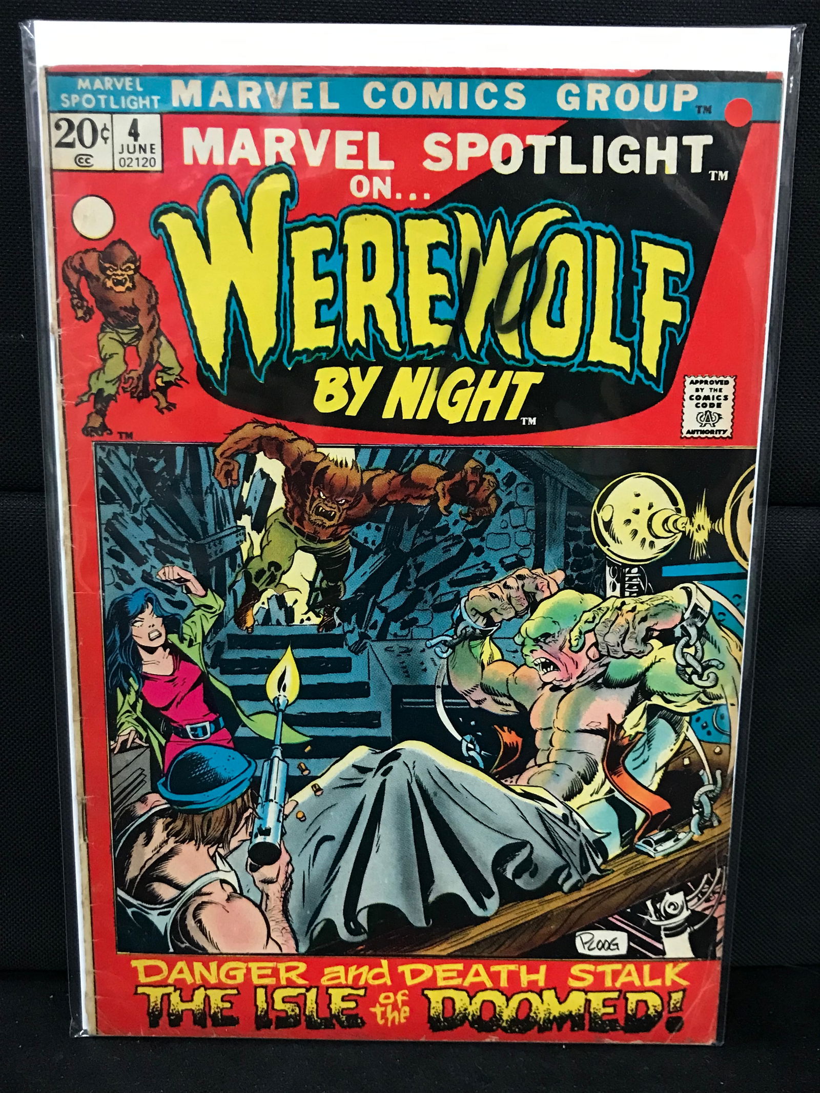 MARVEL COMICS NO.4 WEREWOLF BY NIGHT (1 of 1)