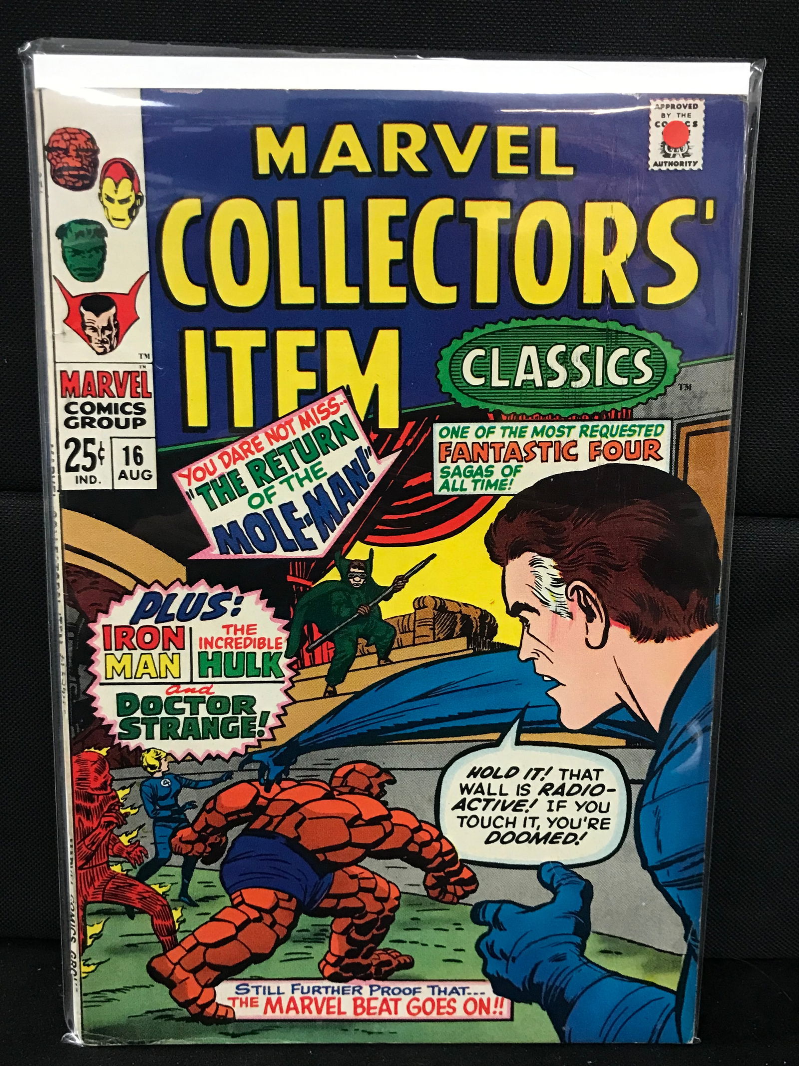 MARVEL COMICS NO.16 MARVEL COLLECTORS' ITEM CLASSICS (1 of 1)