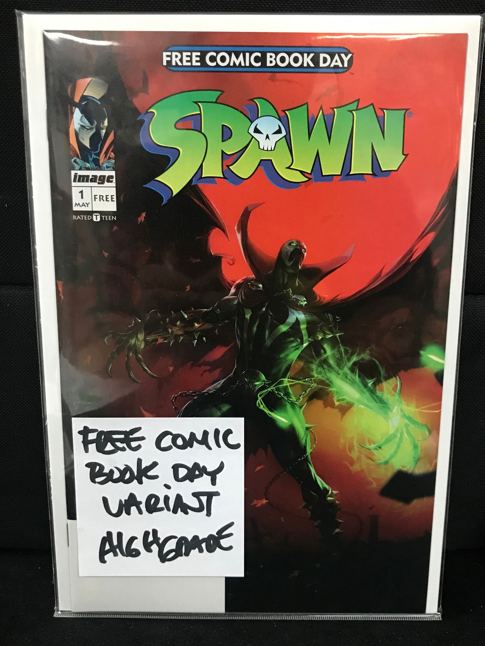 IMAGE COMICS N0.1 SPAWN (FREE COMIC BOOK DAY VARIANT) (1 of 1)