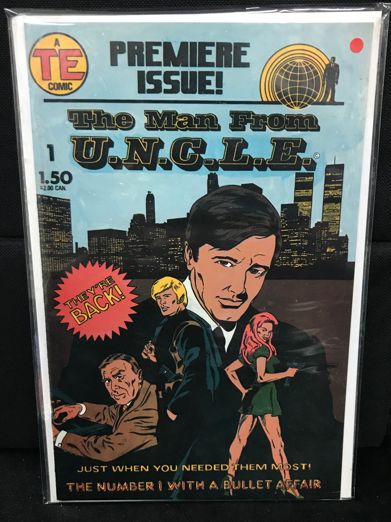 TE COMICS NO.1 THE MAN FROM U.N.C.L.E. (1 of 1)