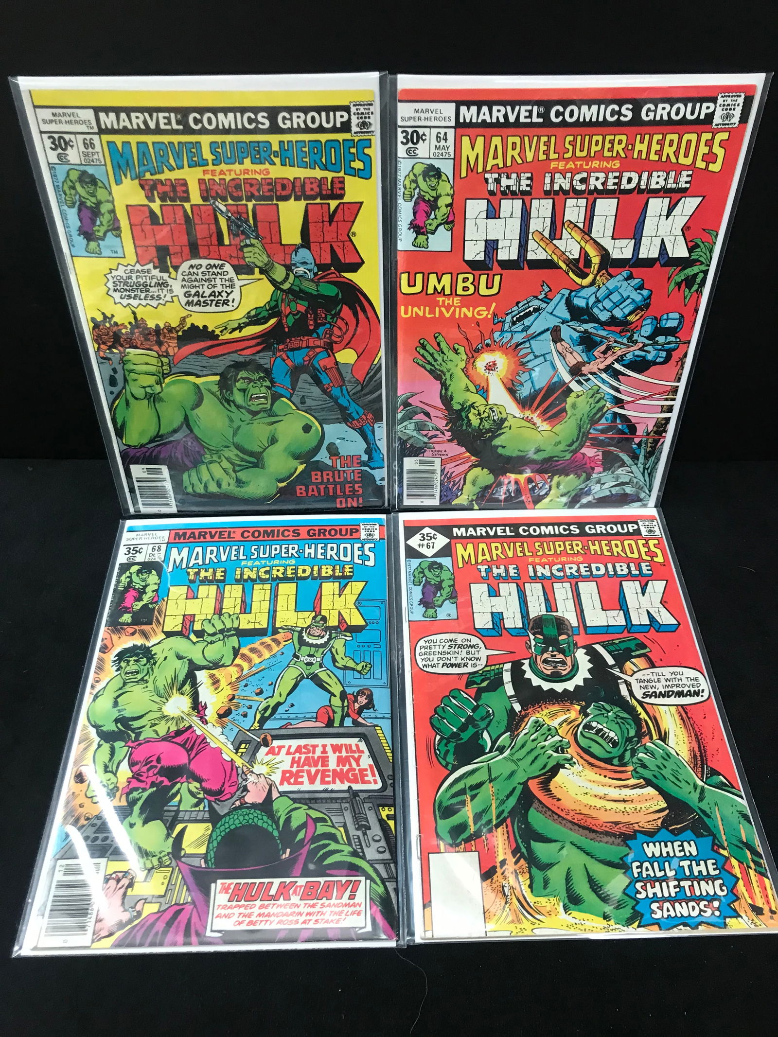 MARVEL COMICS THE INCREDIBLE HULK COMIC BOOK LOT (1 of 1)