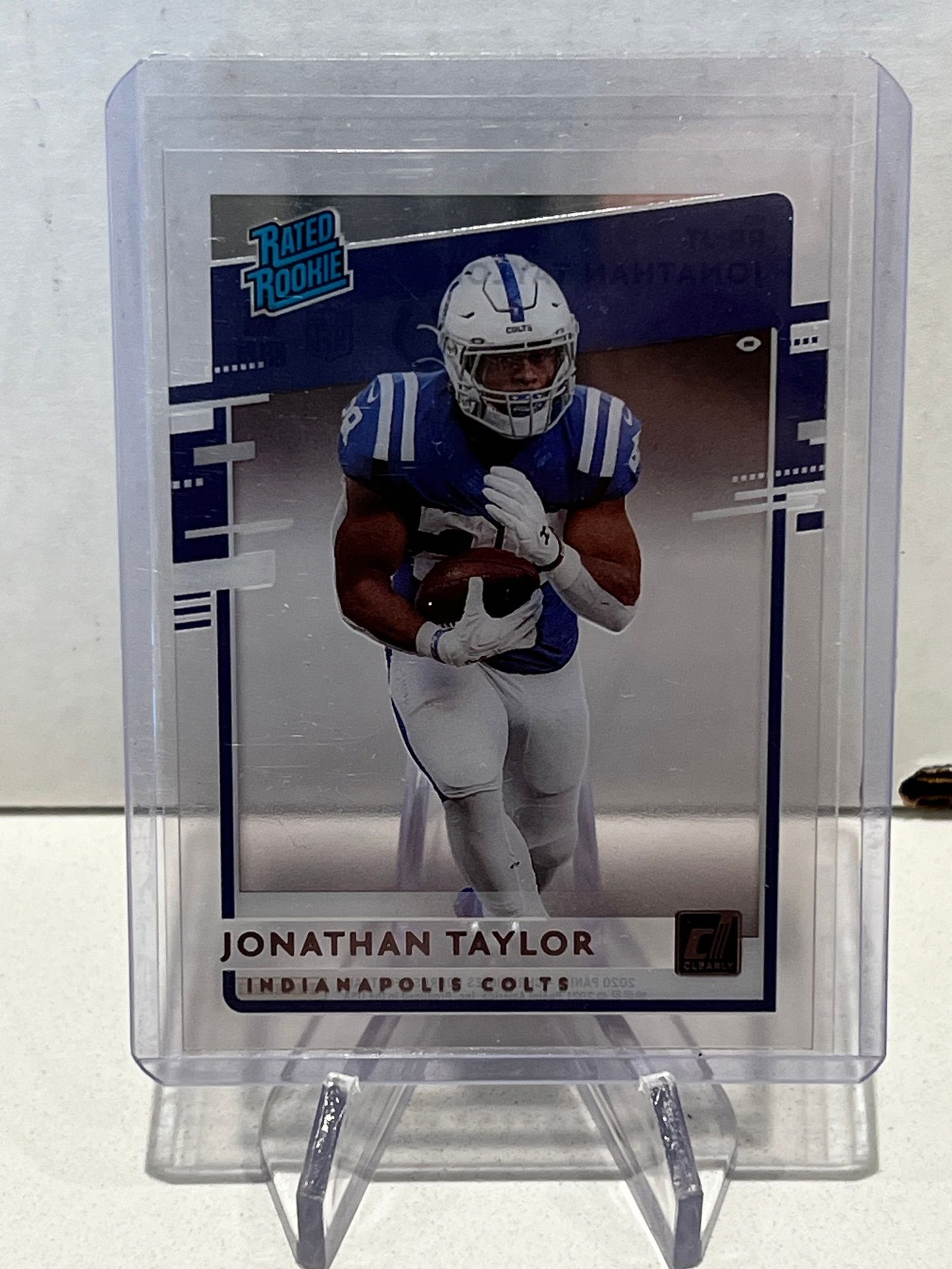 2020 PANINI CHRONICLES TEE HIGGINS CLEAR ROOKIE CARD (1 of 2)