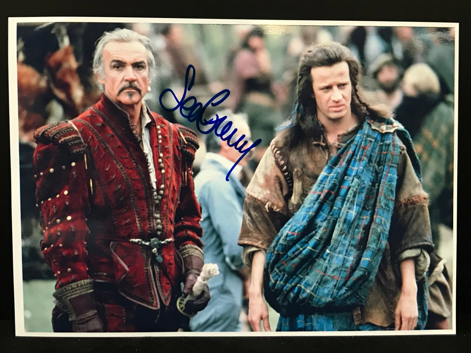 SEAN CONNERY AUTOGRAPHED 8X10 (HIGHLANDER) PHOTO RA COA (1 of 2)