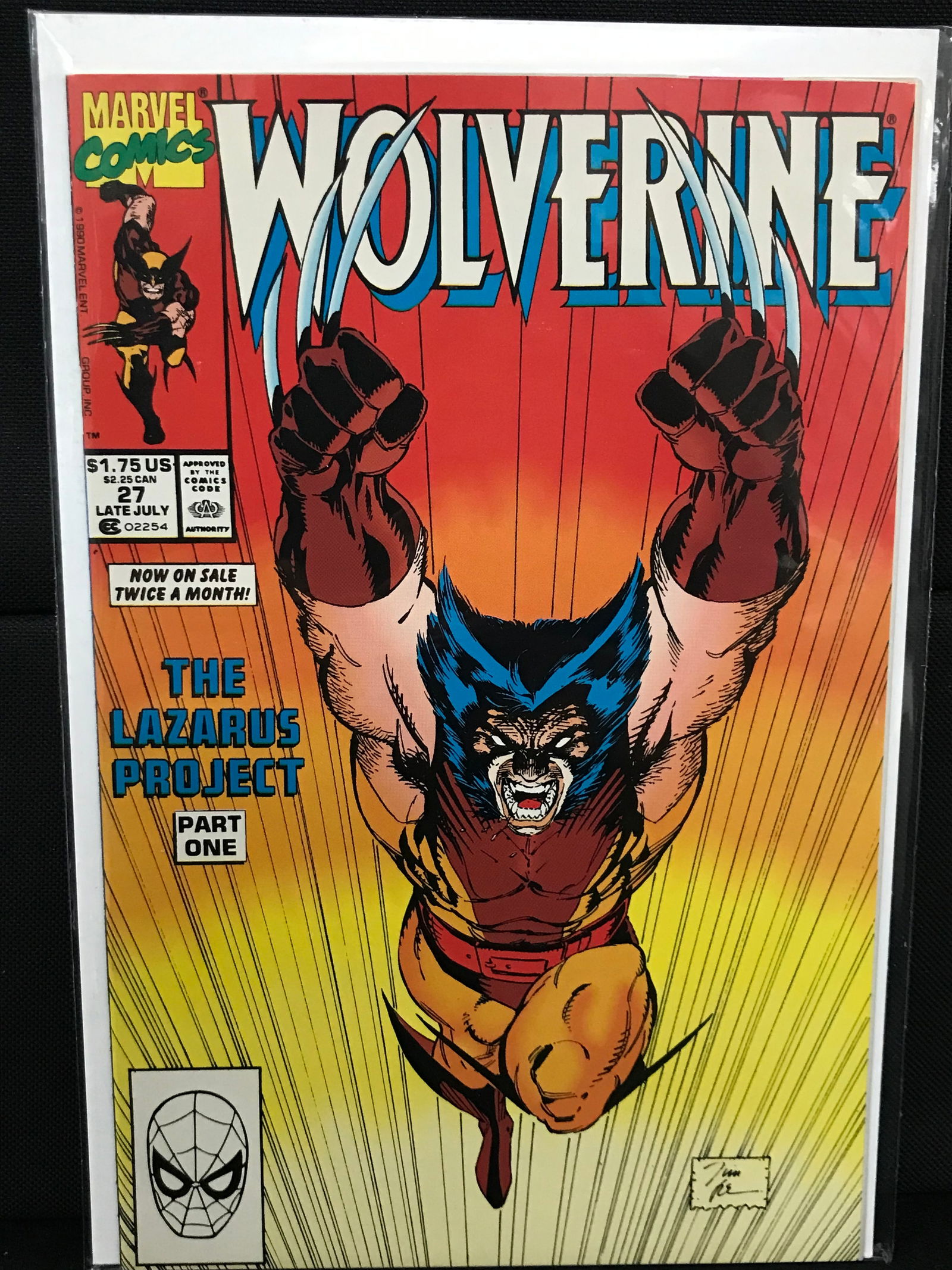 MARVEL COMICS NO.27 WOLVERINE (1 of 1)