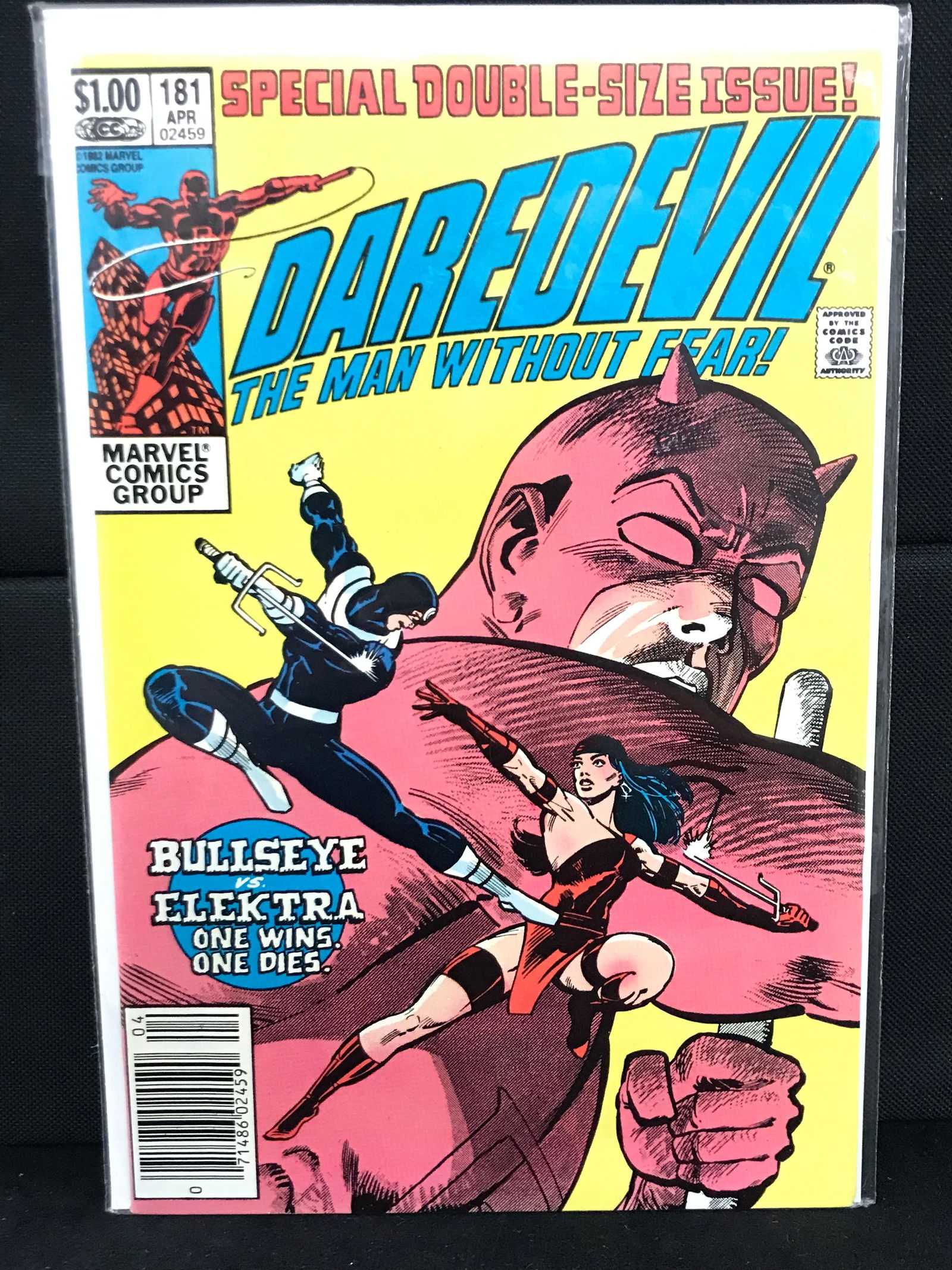 MARVEL COMICS NO.181 DAREDEVIL (SPECIAL DOUBLE-SIZE ISSUE) (1 of 1)