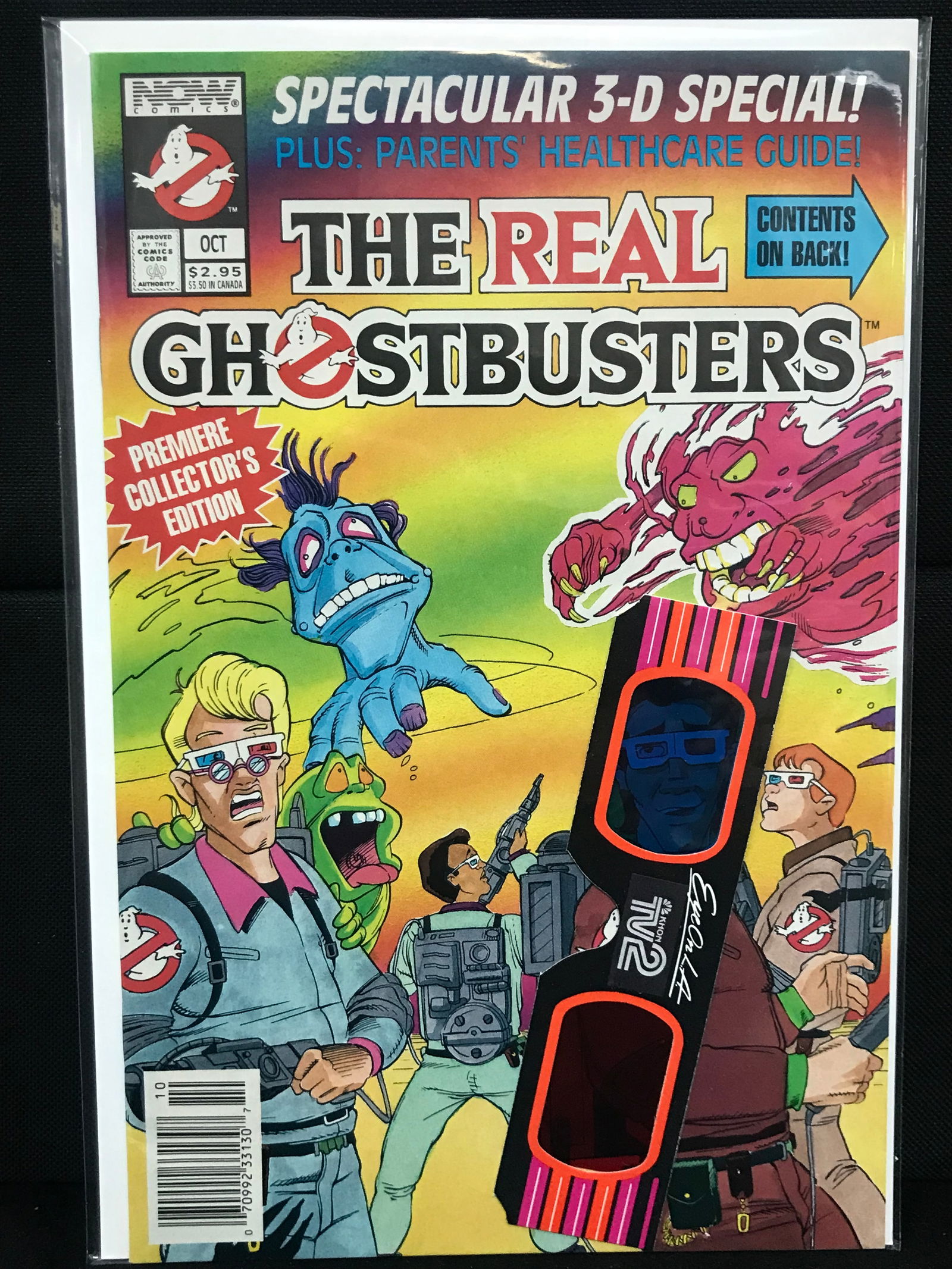 NOW COMICS NO.1 THE REAL GHOSTBUSTERS (3-D SPECIAL) (1 of 1)