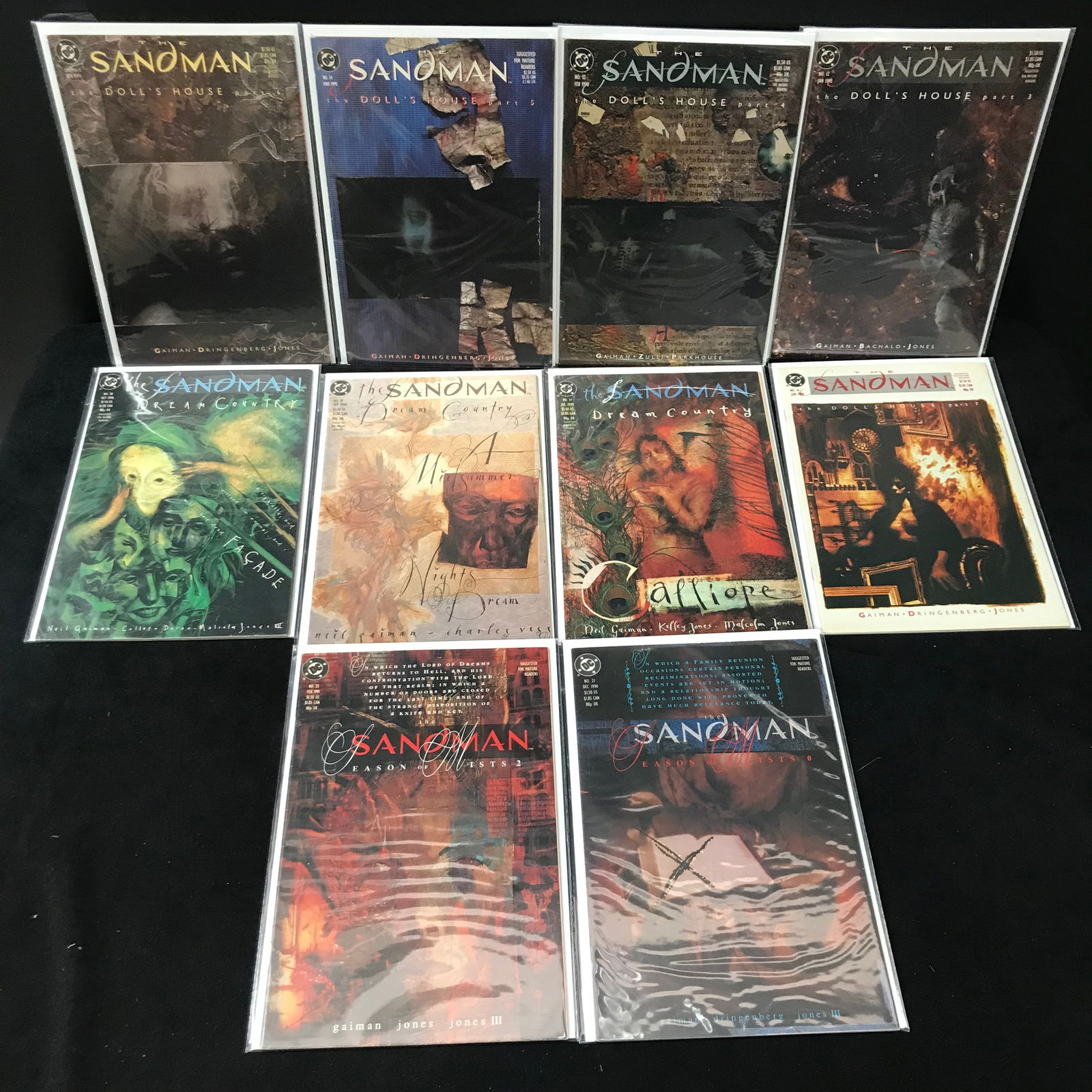 LOT OF SANDMAN COMICS (DC COMICS) (1 of 1)