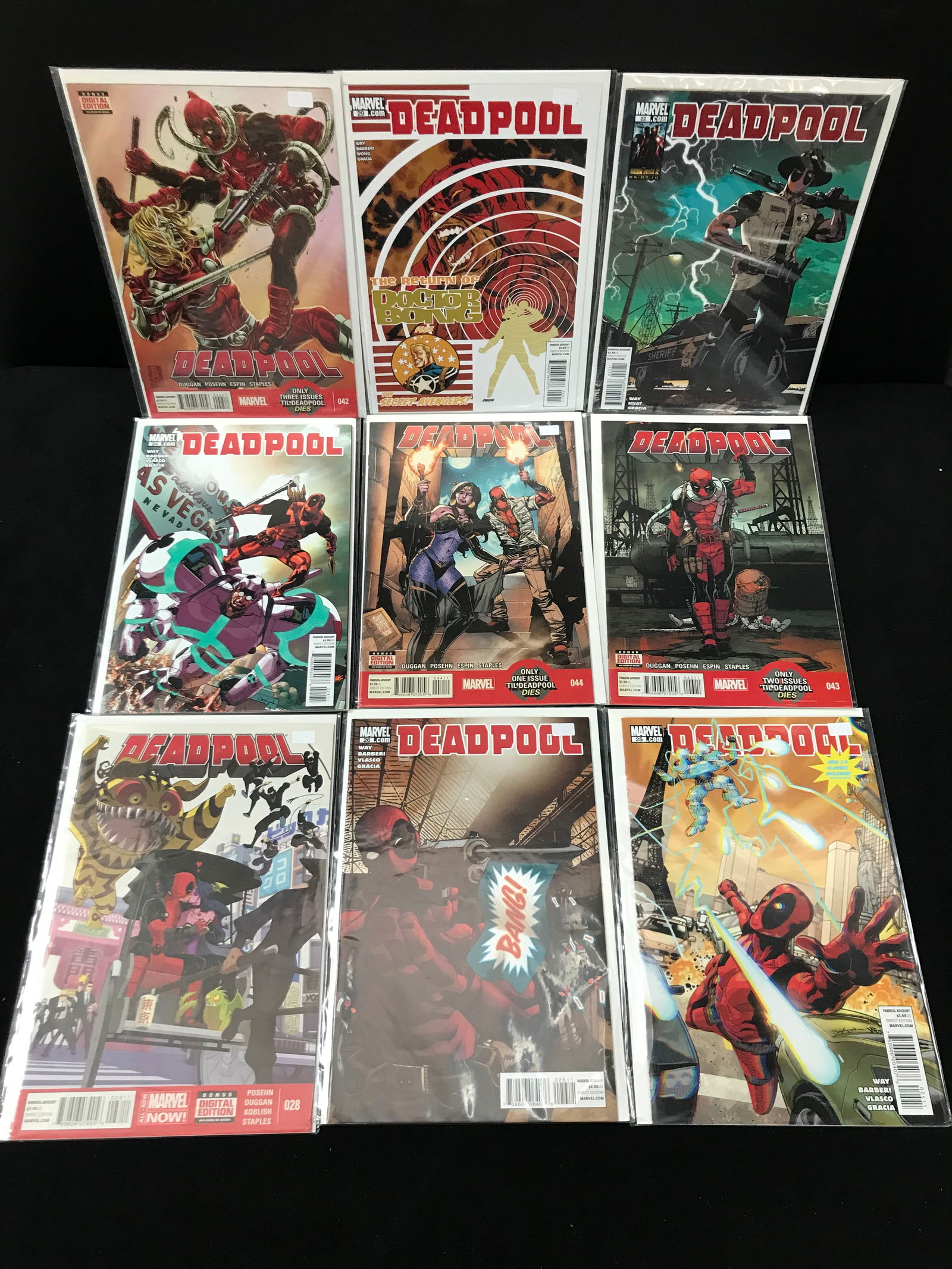 LOT OF DEADPOOL COMICS (MARVEL COMICS) (1 of 1)
