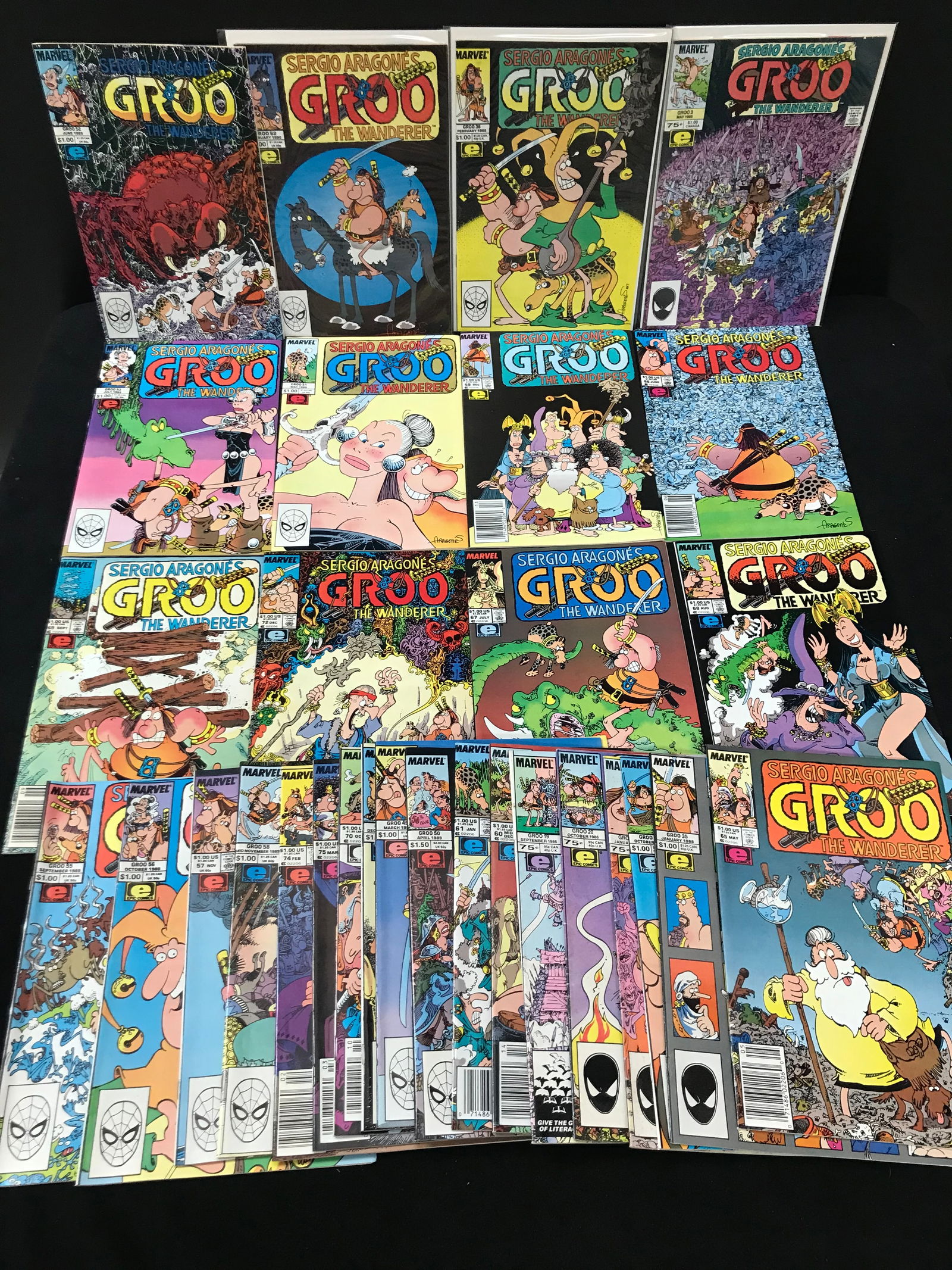 LOT OF GROO COMICS (MARVEL COMICS) (1 of 1)