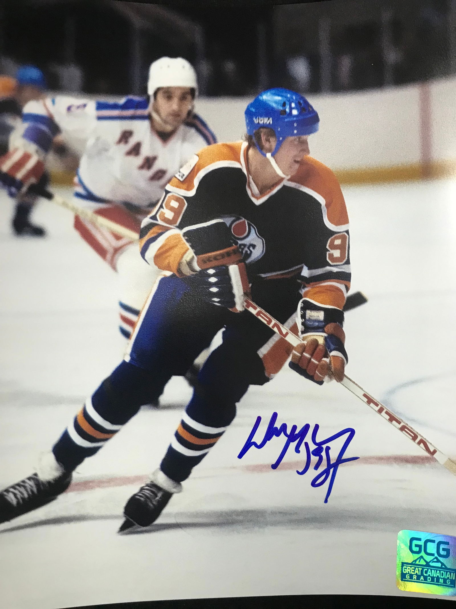 WAYNE GRETZKY SIGNED 8X10 PHOTO GCG COA (1 of 1)
