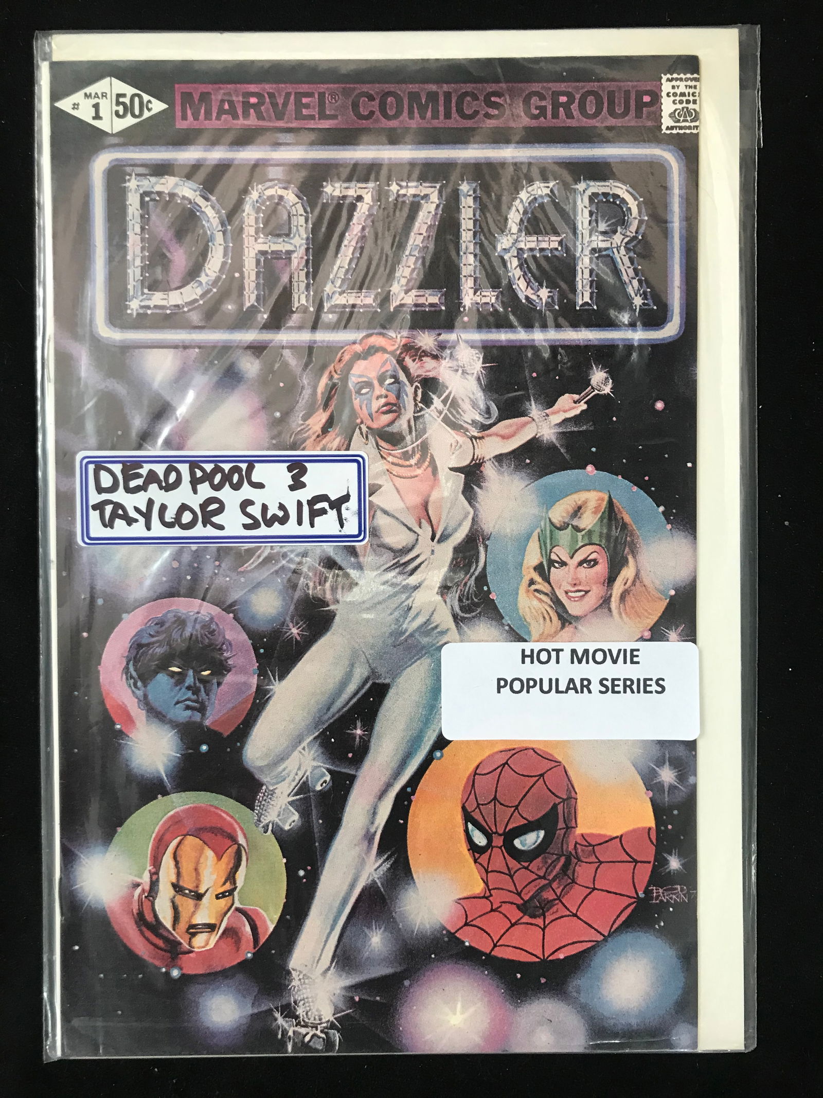 MARVEL COMICS NO.1 DAZZLER (DEADPOOL 3 TAYLOR SWIFT) (1 of 1)