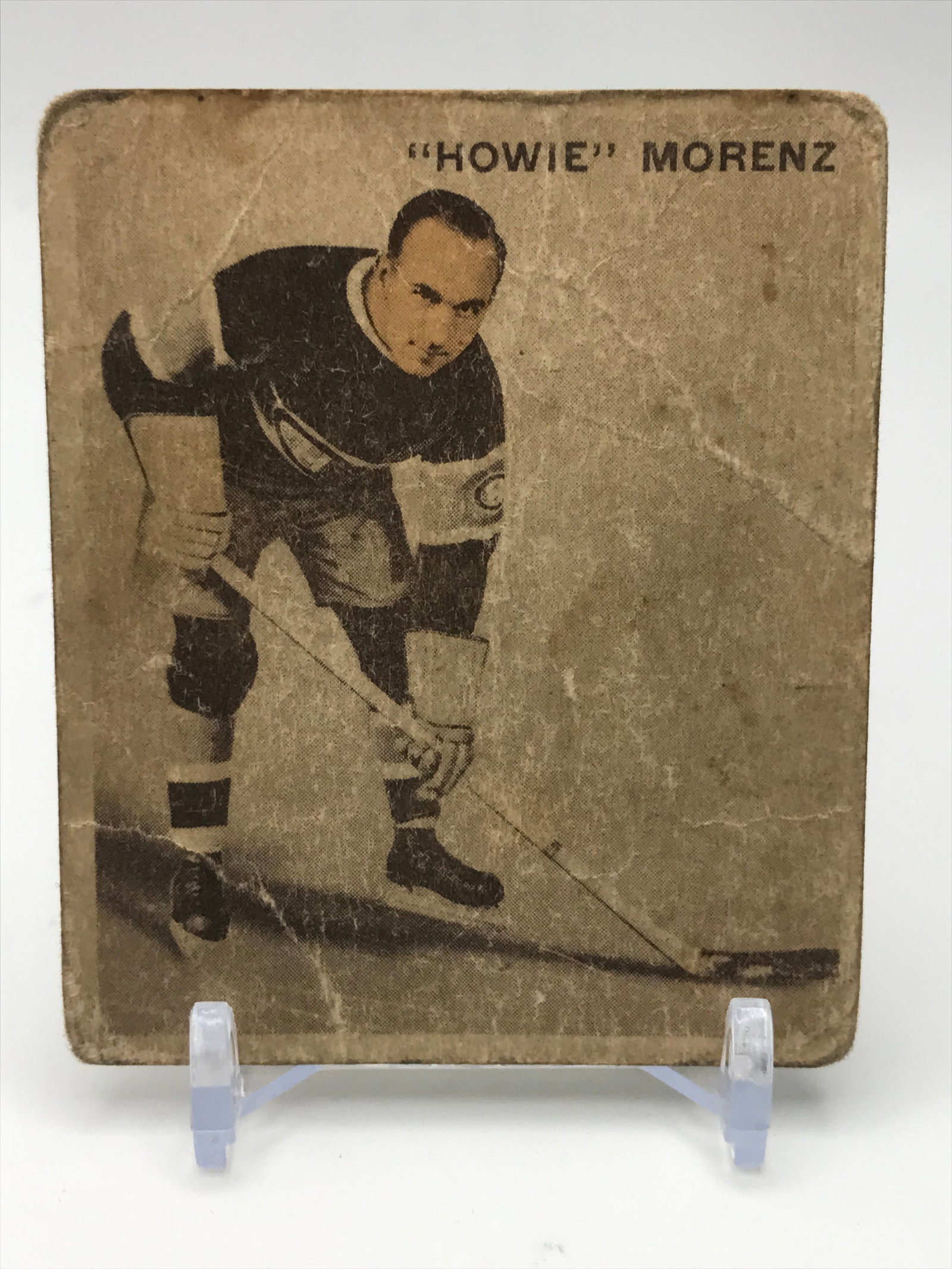 1933 WORLD WIDE GUM ICE KINGS NO.36 HOWIE MORENZ: Prices are in Canadian dollars