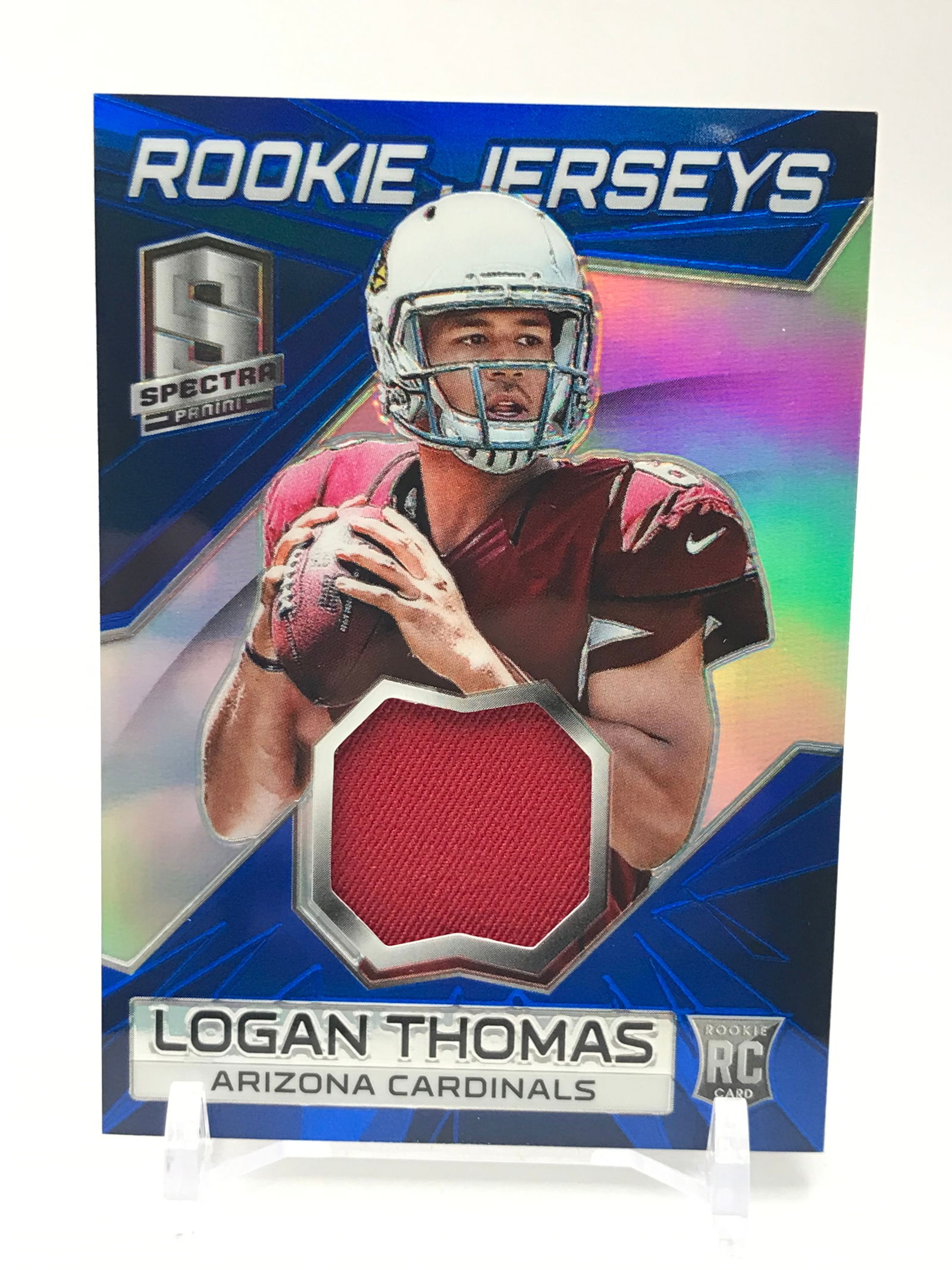 2014 PANINI SPECTRA NO.RJ-LT LOGAN THOMAS ROOKIE PATCH (1 of 2)