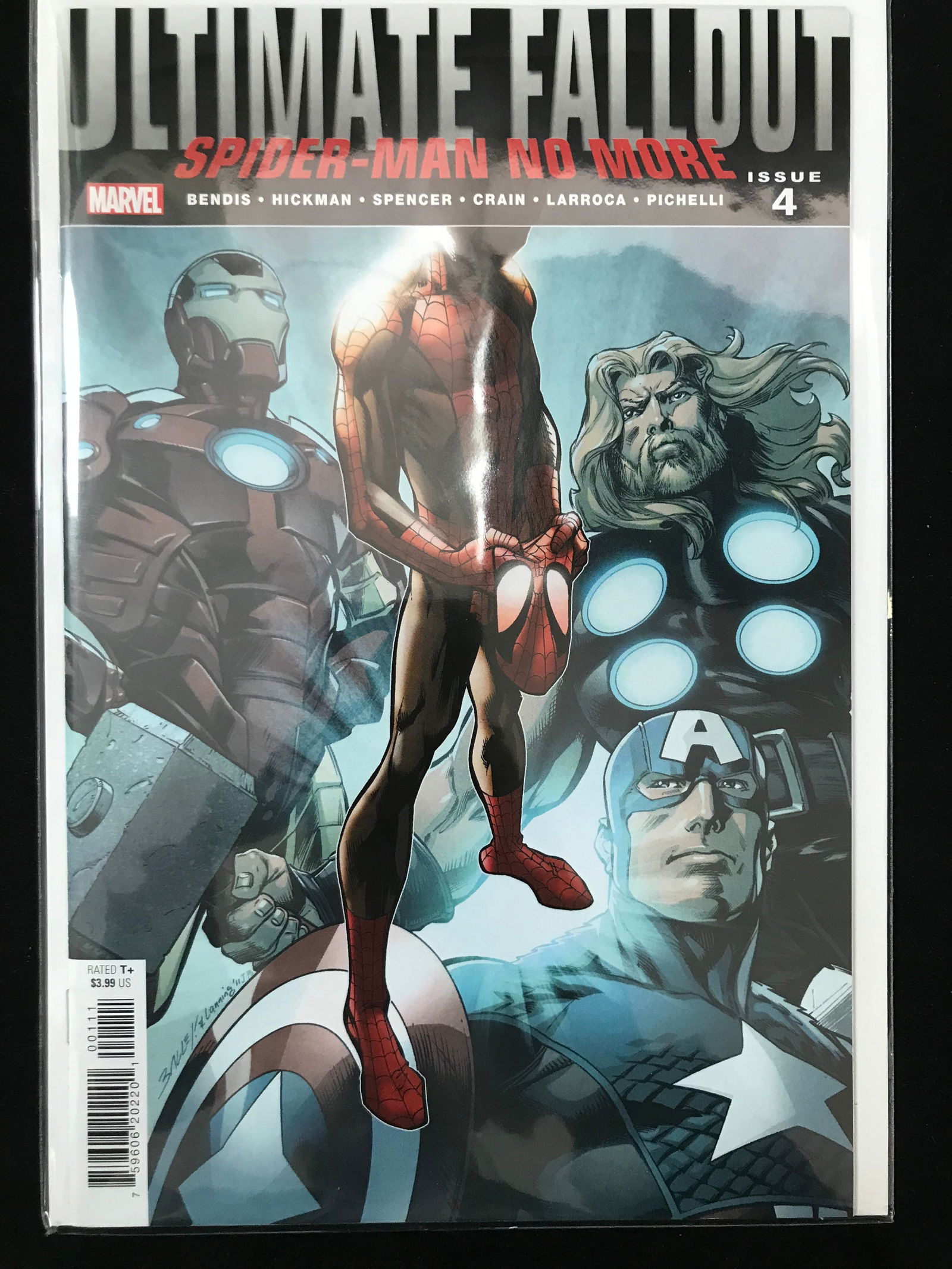 MARVEL COMICS NO.4 SPIDERMAN NO MORE ULTIMATE FALLOUT (1 of 1)