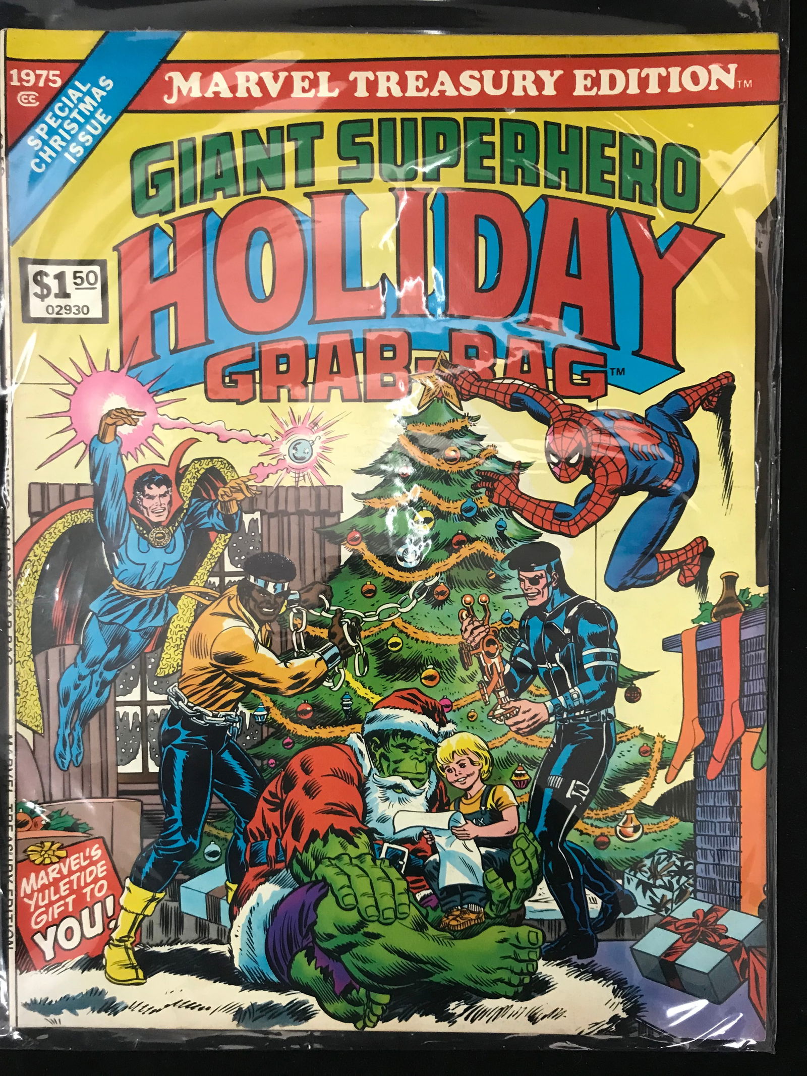 MARVEL COMICS GIANT SUPERHERO HOLIDAY GRAB BAG (SPECIAL CHRISTMAS ISSUE) (1 of 1)
