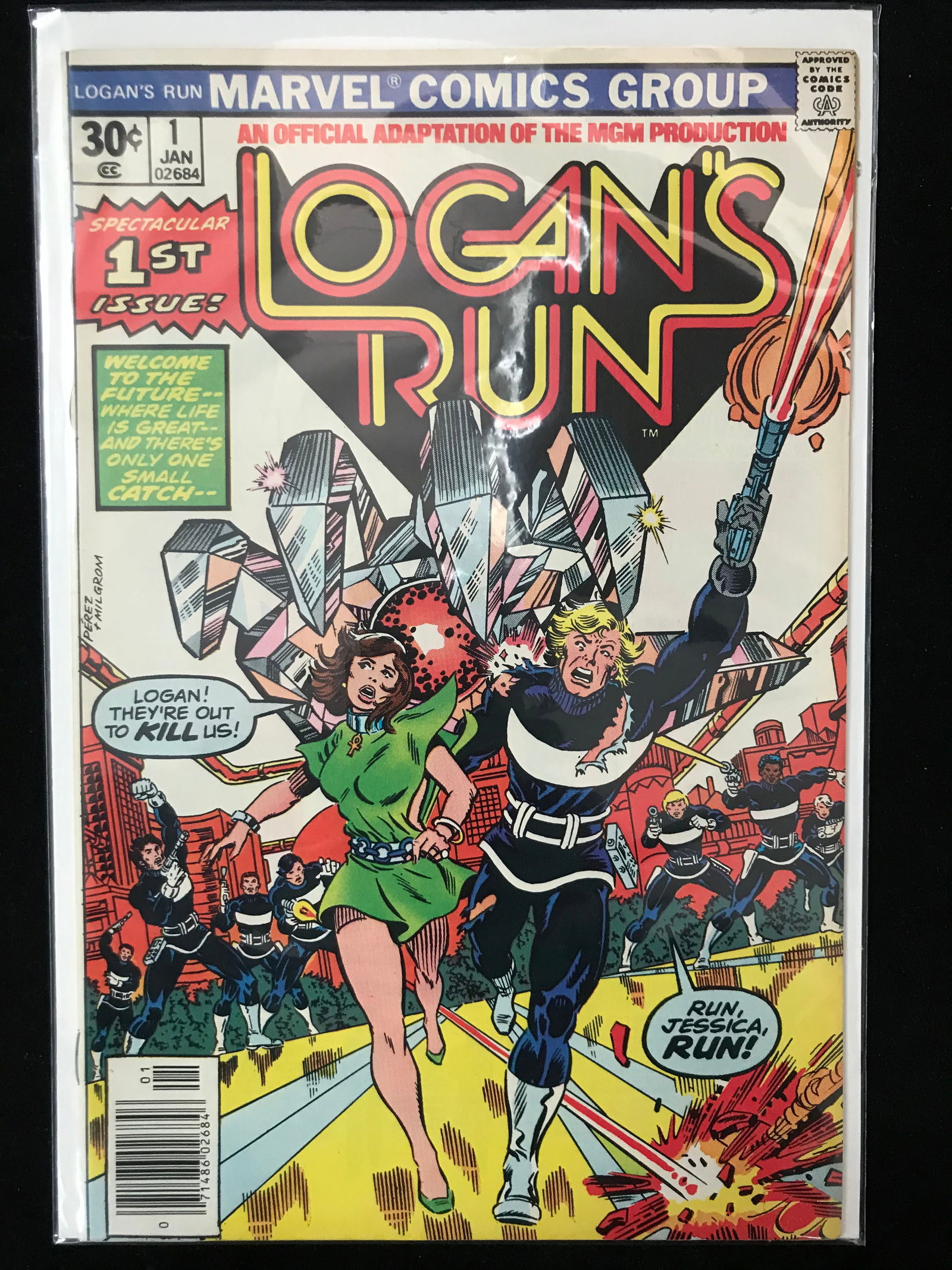 MARVEL COMICS NO.1 LOGANS RUN (1 of 1)