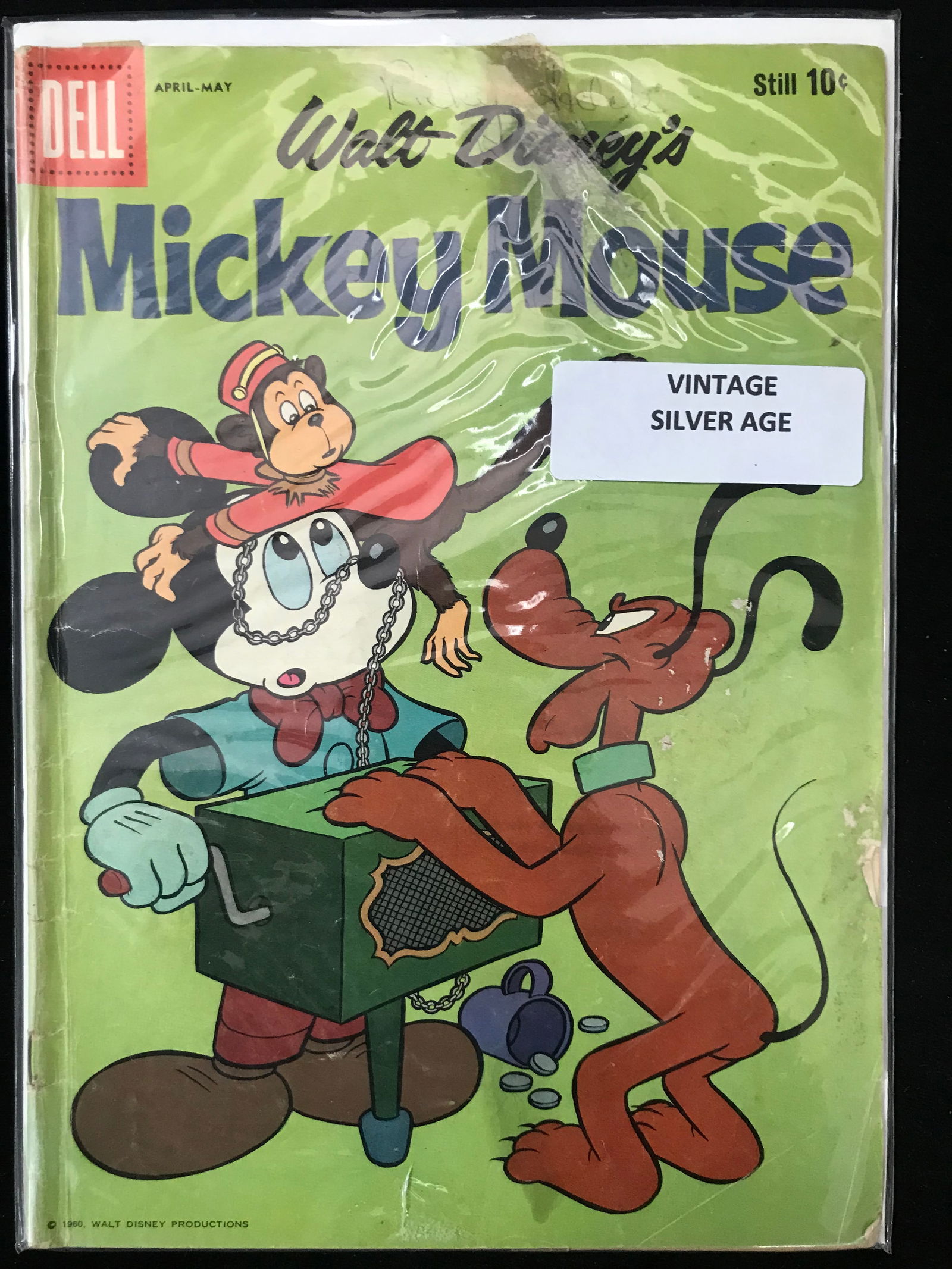 DELL COMICS WALT DISNEY'S MICKEY MOUSE (VINTAGE SILVER AGE) (1 of 1)