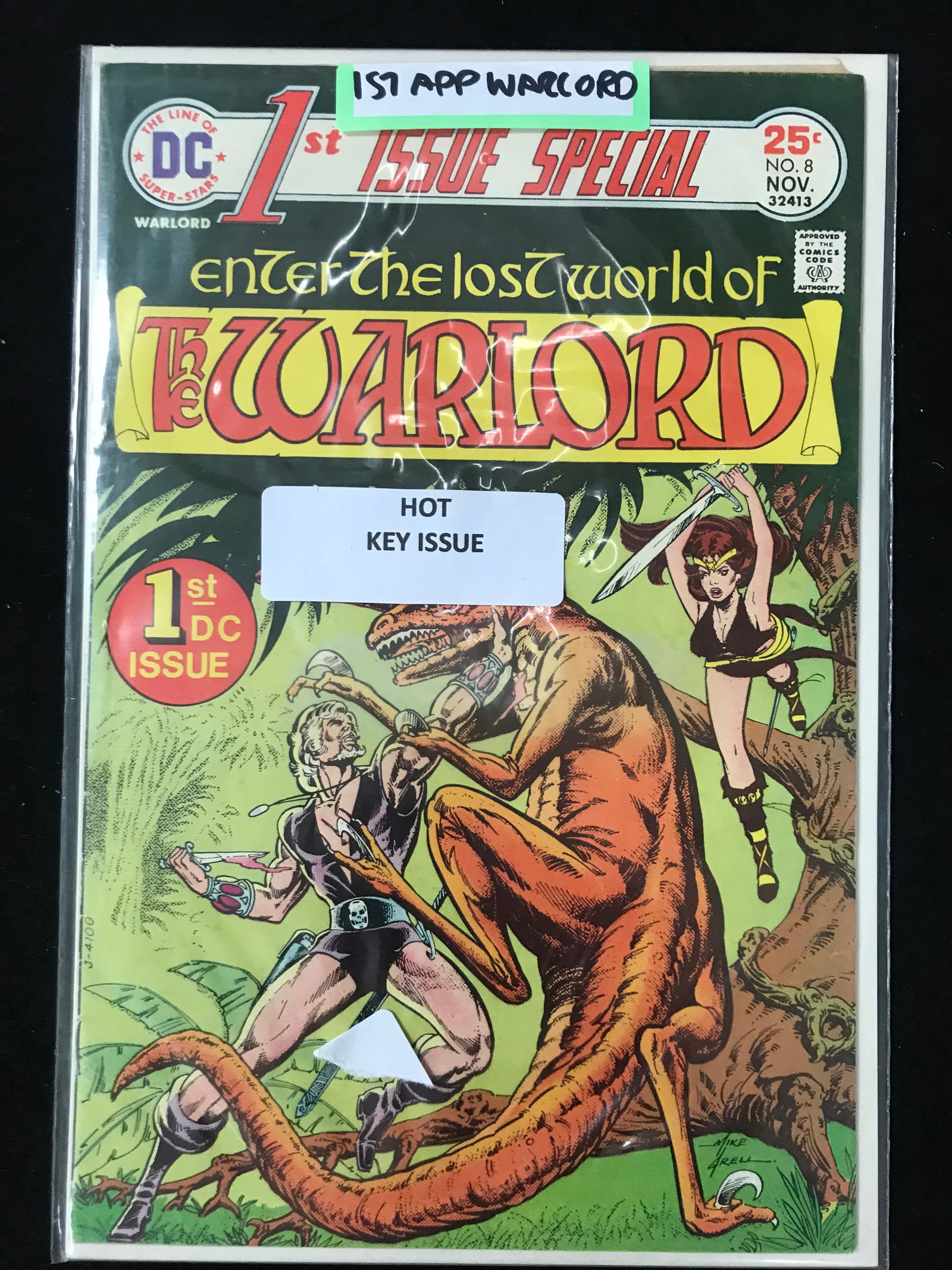 DC COMICS NO.8 THE WARLORD (1ST DC ISSUE) (1 of 1)