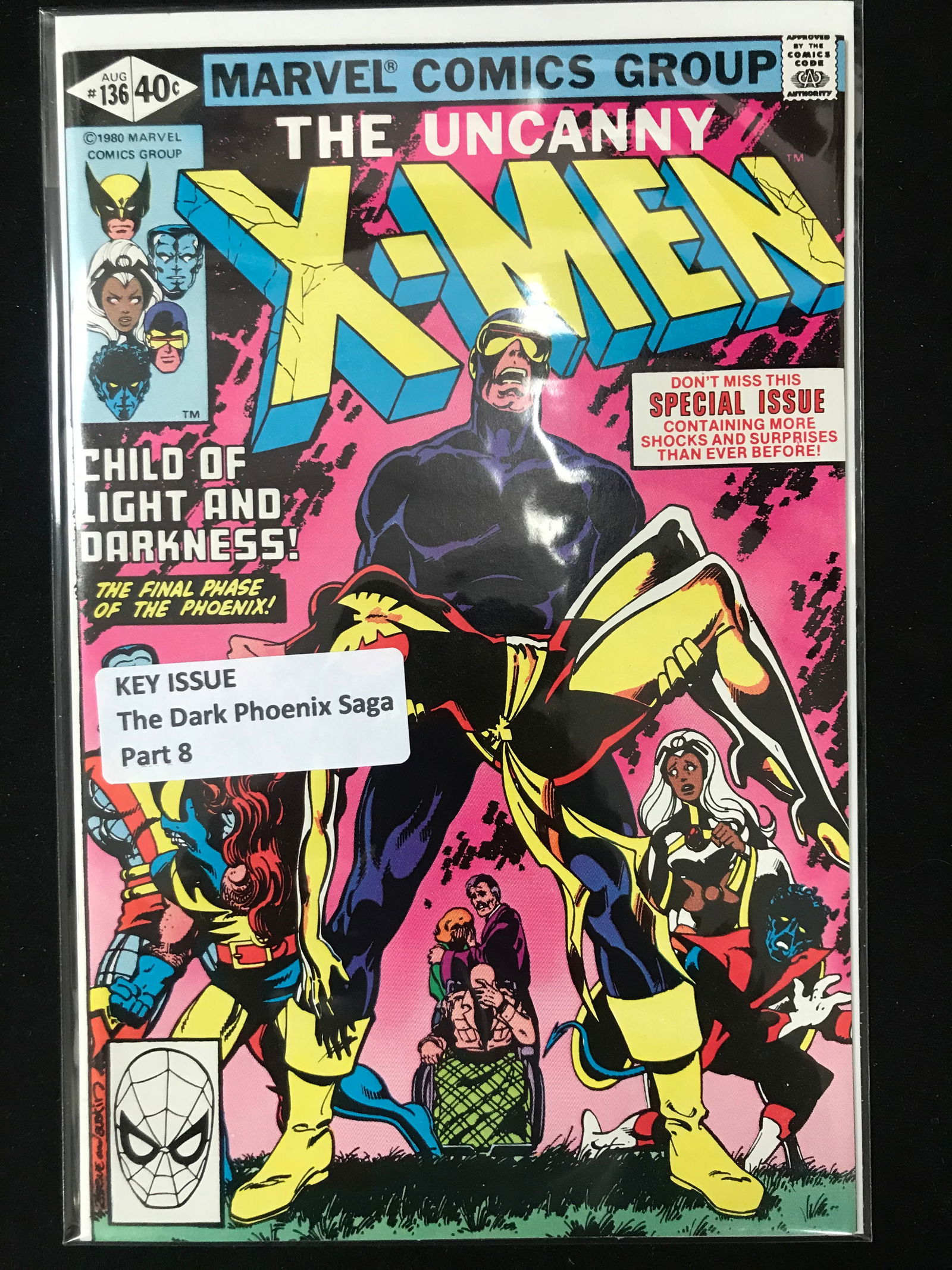 MARVEL COMICS NO.136 THE UNCANNY X-MEN (THE DARK PHOENIX SAGA PART 8 (1 of 1)