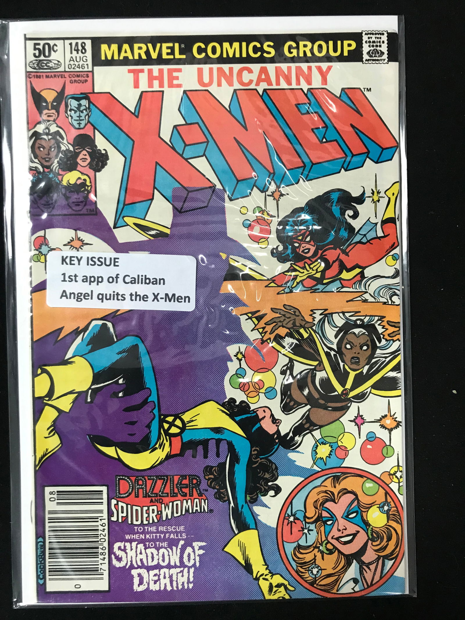 MARVEL COMICS NO.148 THE UNCANNY X-MEN (1ST APP OF CALIBAN, ANGEL QUITS THE X-MEN) (1 of 1)