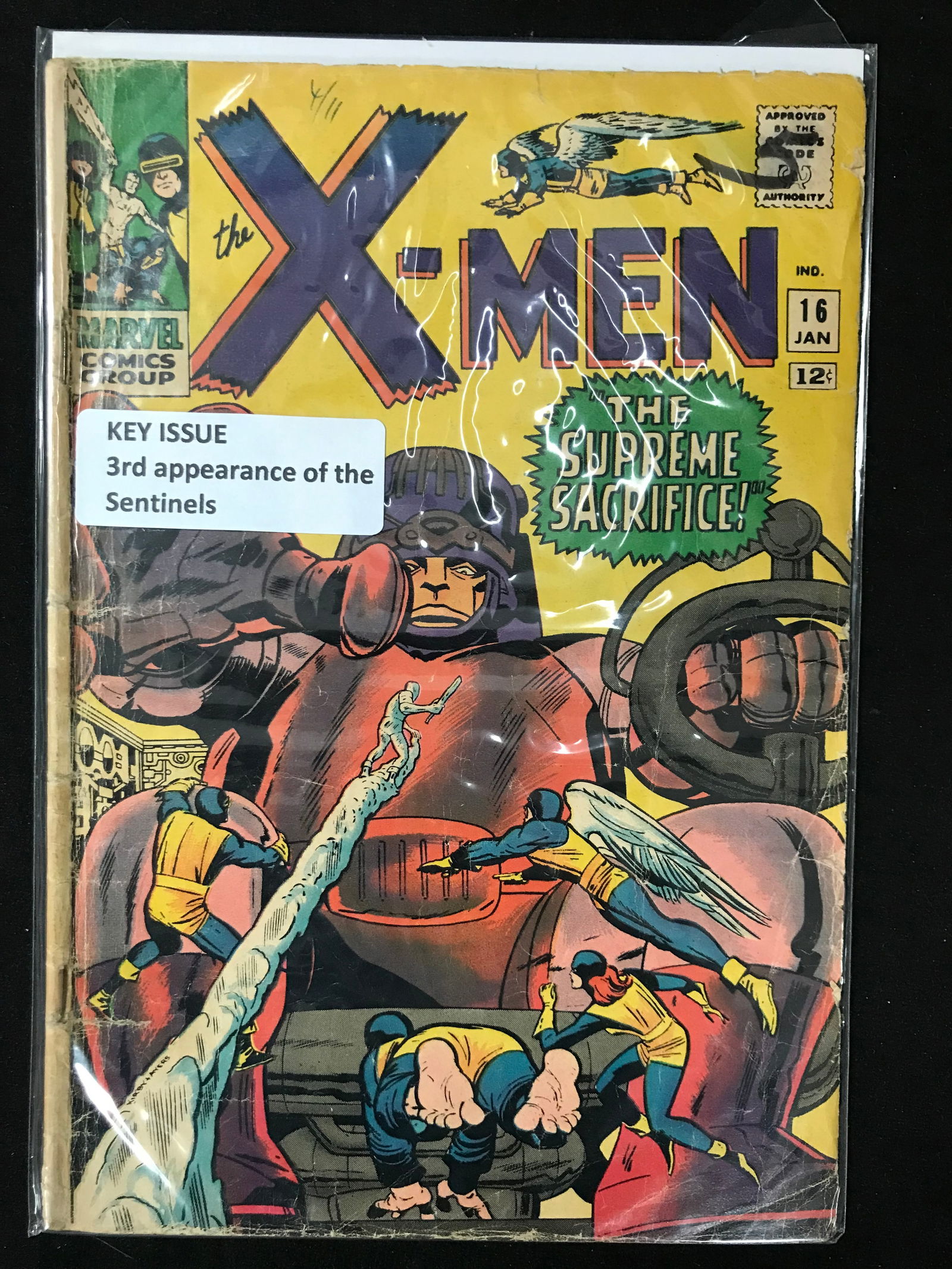 MARVEL COMICS X-MEN NO.16 (1 of 1)