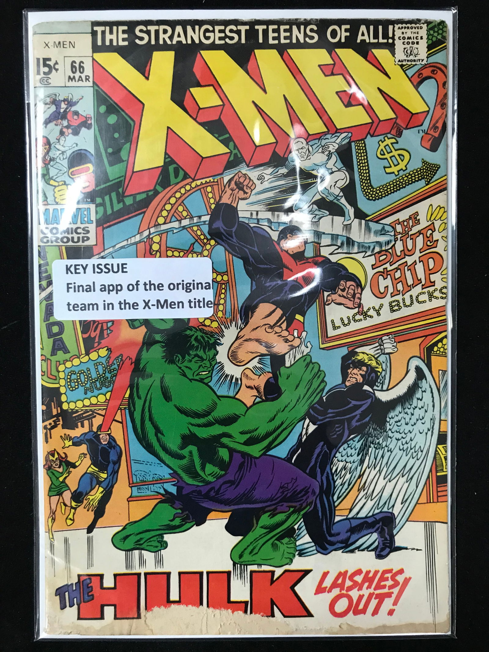 MARVEL COMICS X-MEN NO.66 (1 of 1)