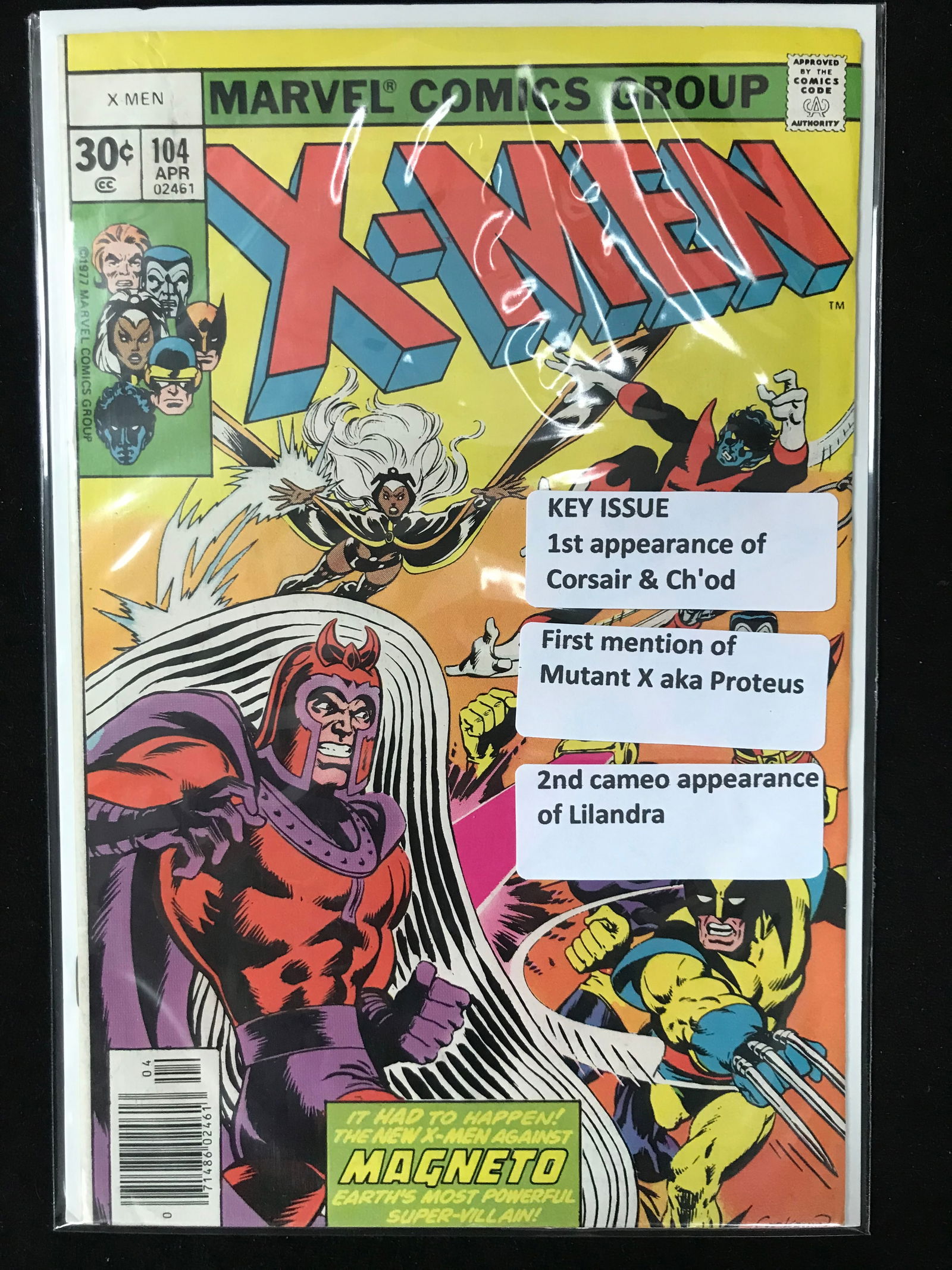 MARVEL COMICS X-MEN NO.104 (1 of 1)