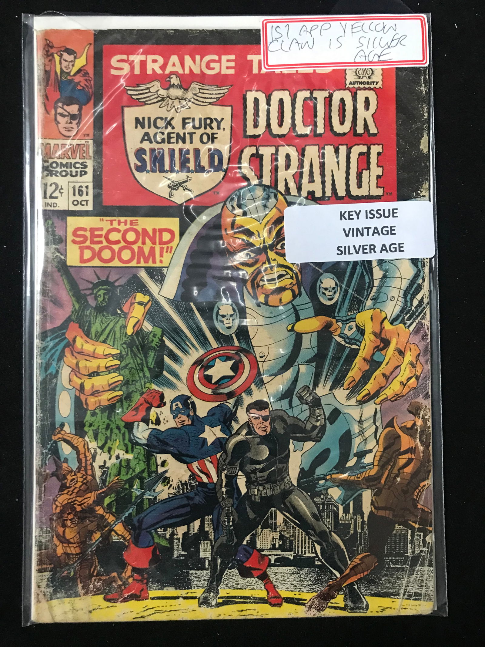 MARVEL COMICS STRANGE TALES NO.161 (1 of 1)