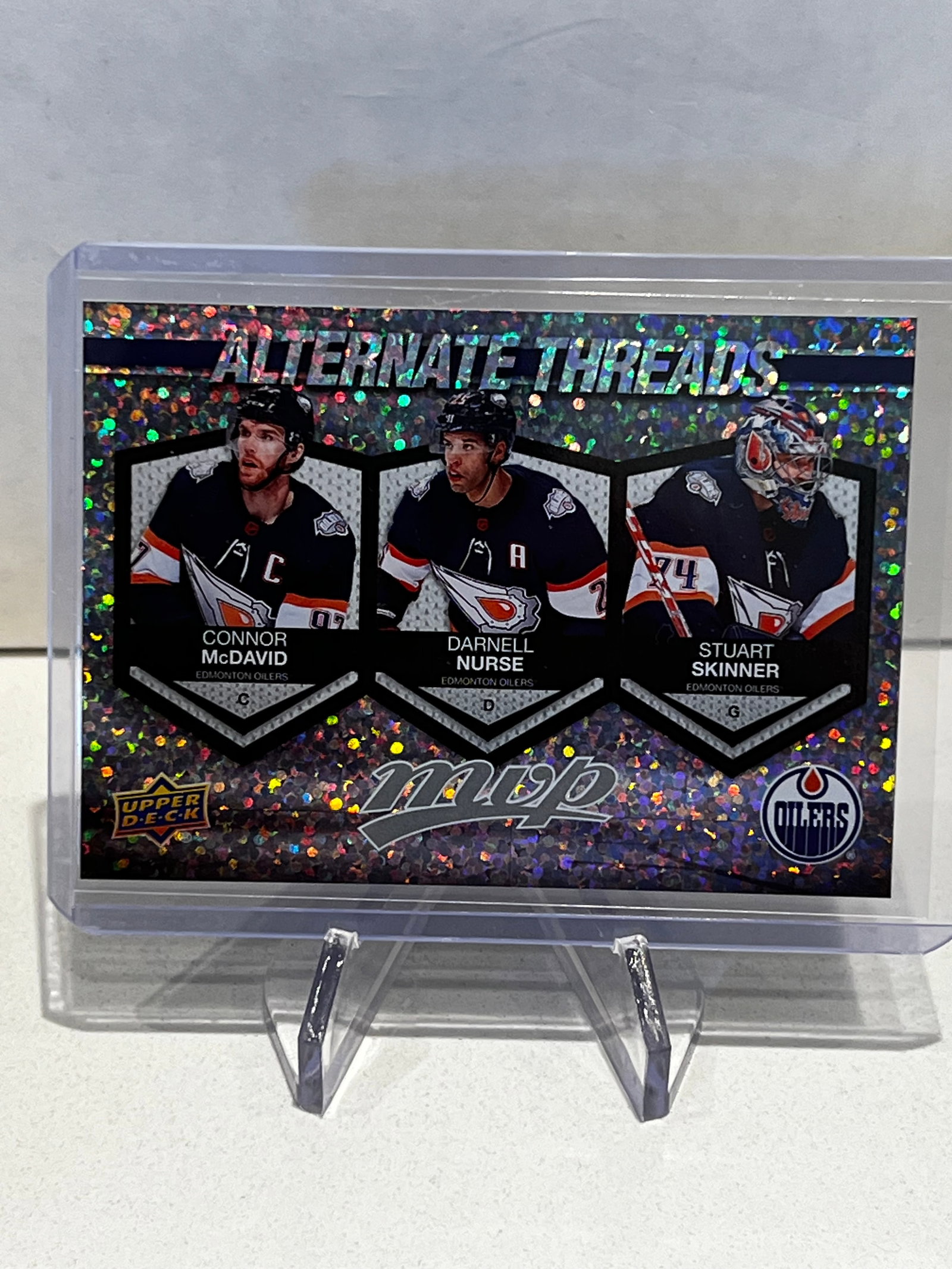 2023-24 CONNOR MCDAVID, DARNELL NURSE, STUART SKINNER MVP: Prices are in Canadian dollars
