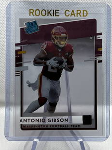 ANTONIO GIBSON RATED ROOKIE DONRUSS: Prices are in Canadian dollars