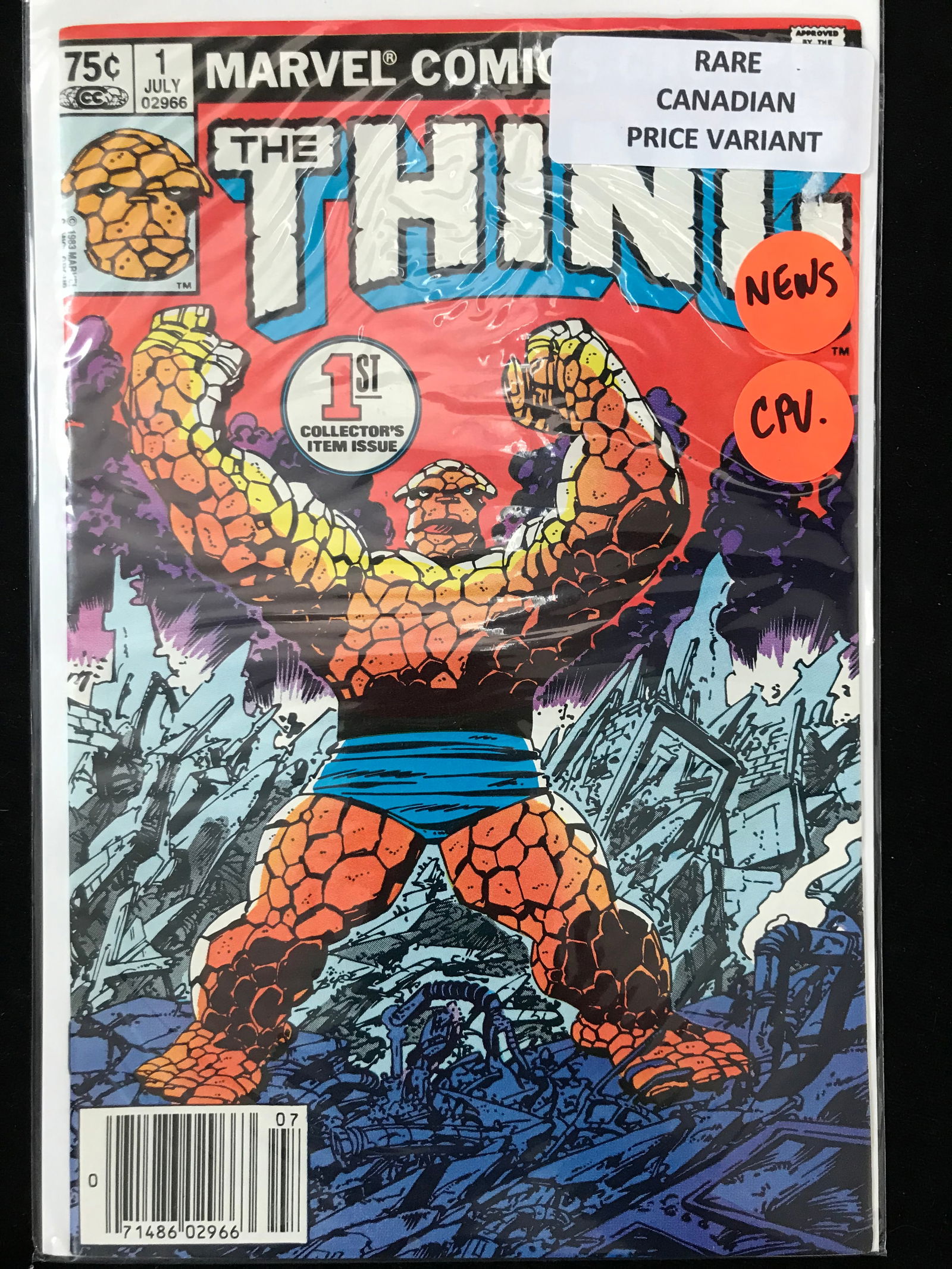 MARVEL COMICS THE THING NO.1 (1 of 1)