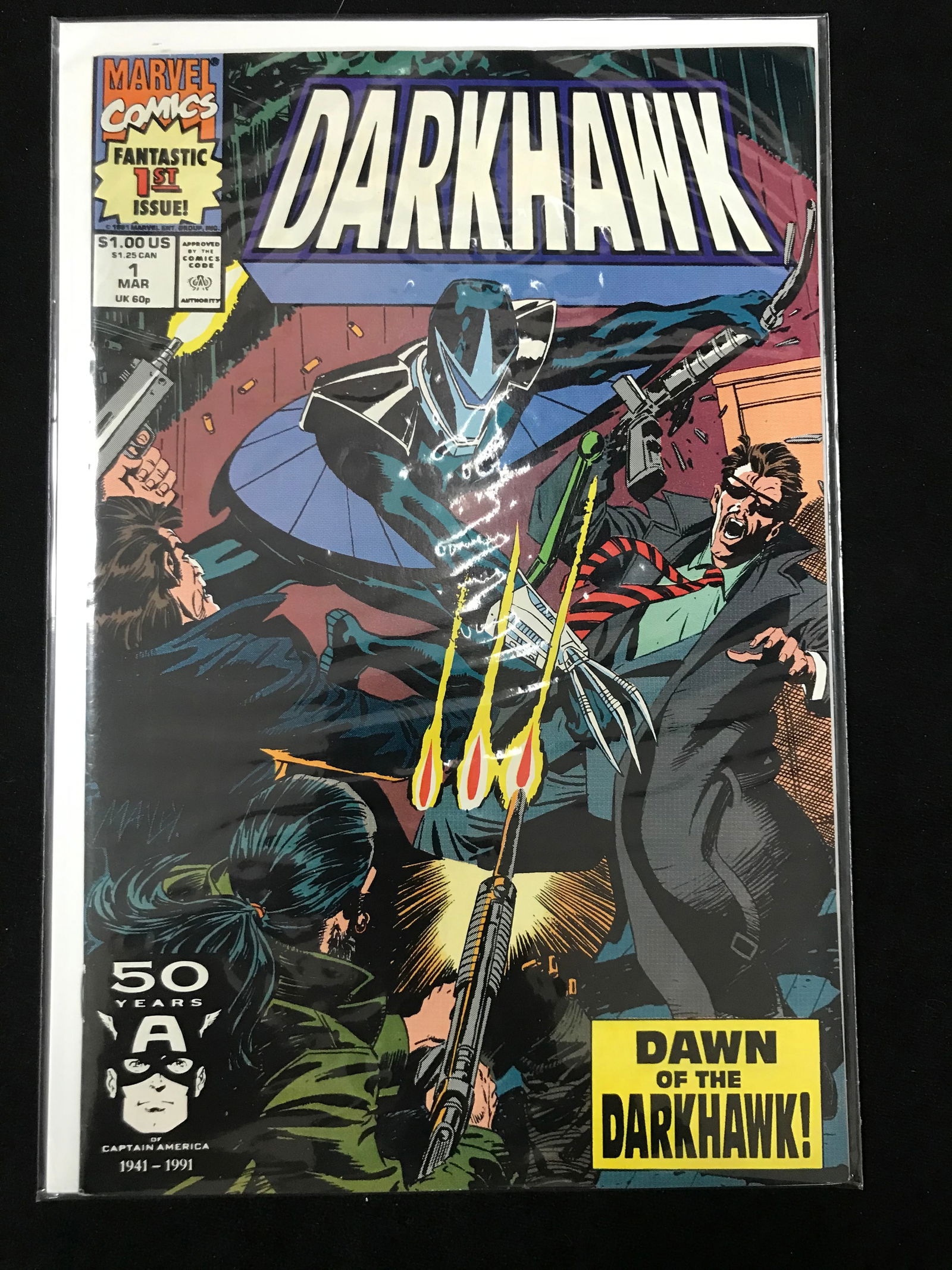 MARVEL COMICS NO.1 DARKHAWK (1 of 1)