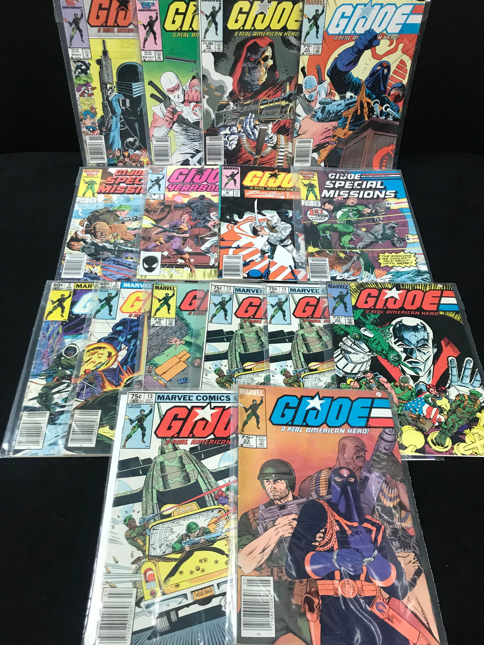 LOT OF G.I. JOE COMICS (MARVEL COMICS) (1 of 1)