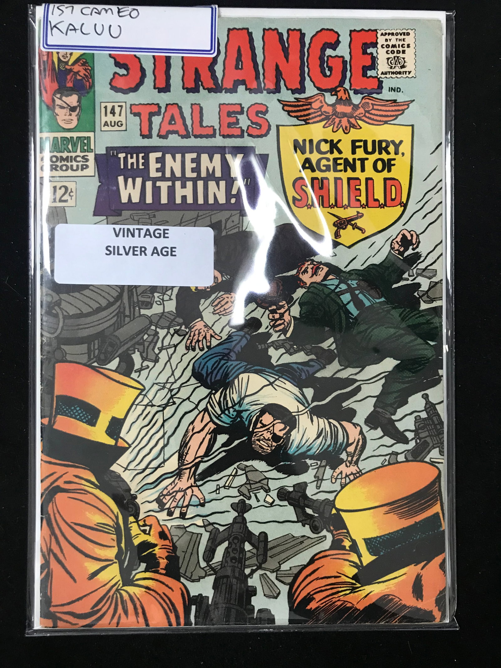 MARVEL COMICS NO.147 STRANGE TALES NICK FURY (VINTAGE SILVER AGE): Prices are in Canadian dollars