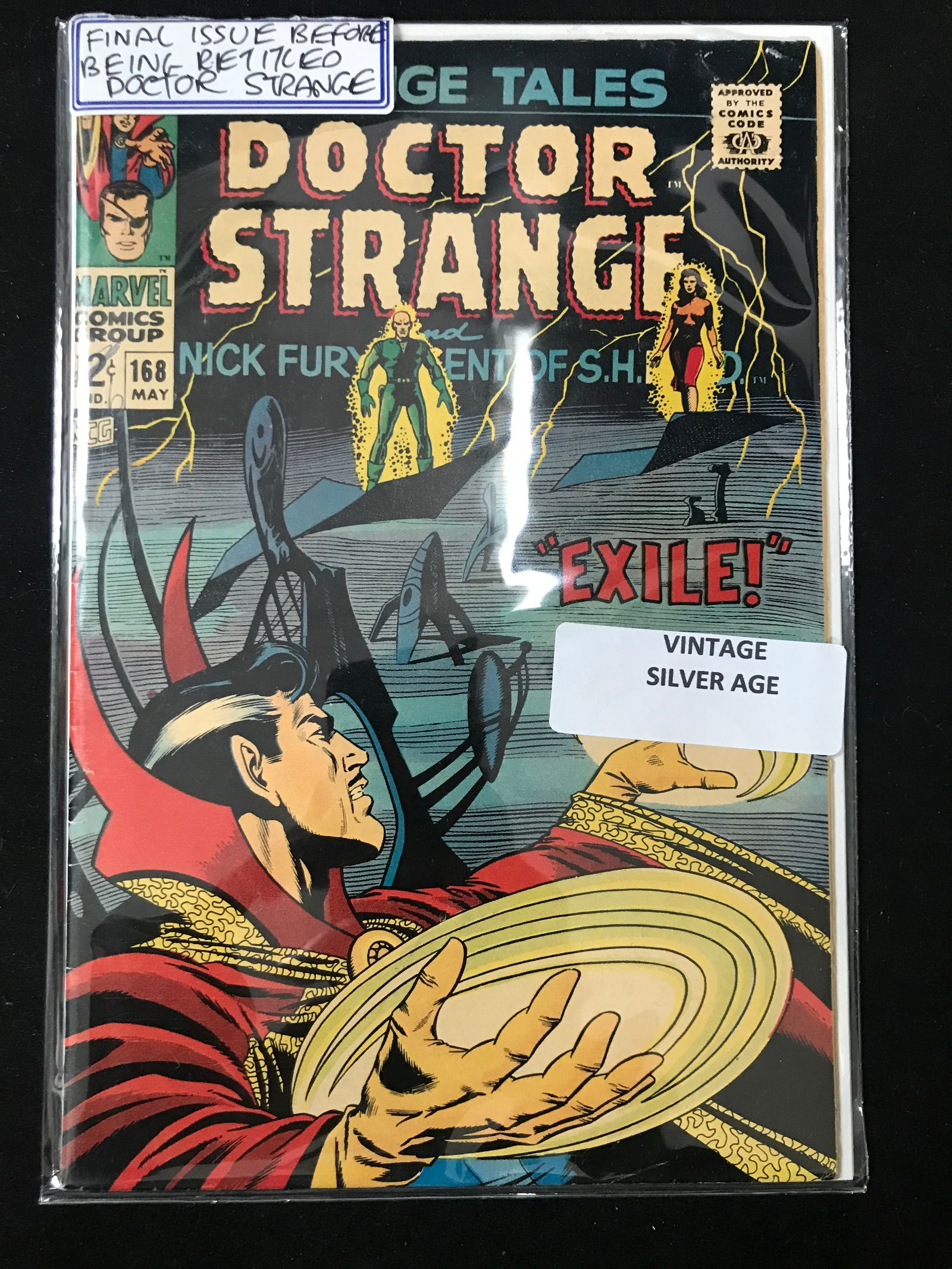MARVEL COMICS NO.168 DOCTOR STANGE (VINTAGE SILVER AGE) (1 of 1)