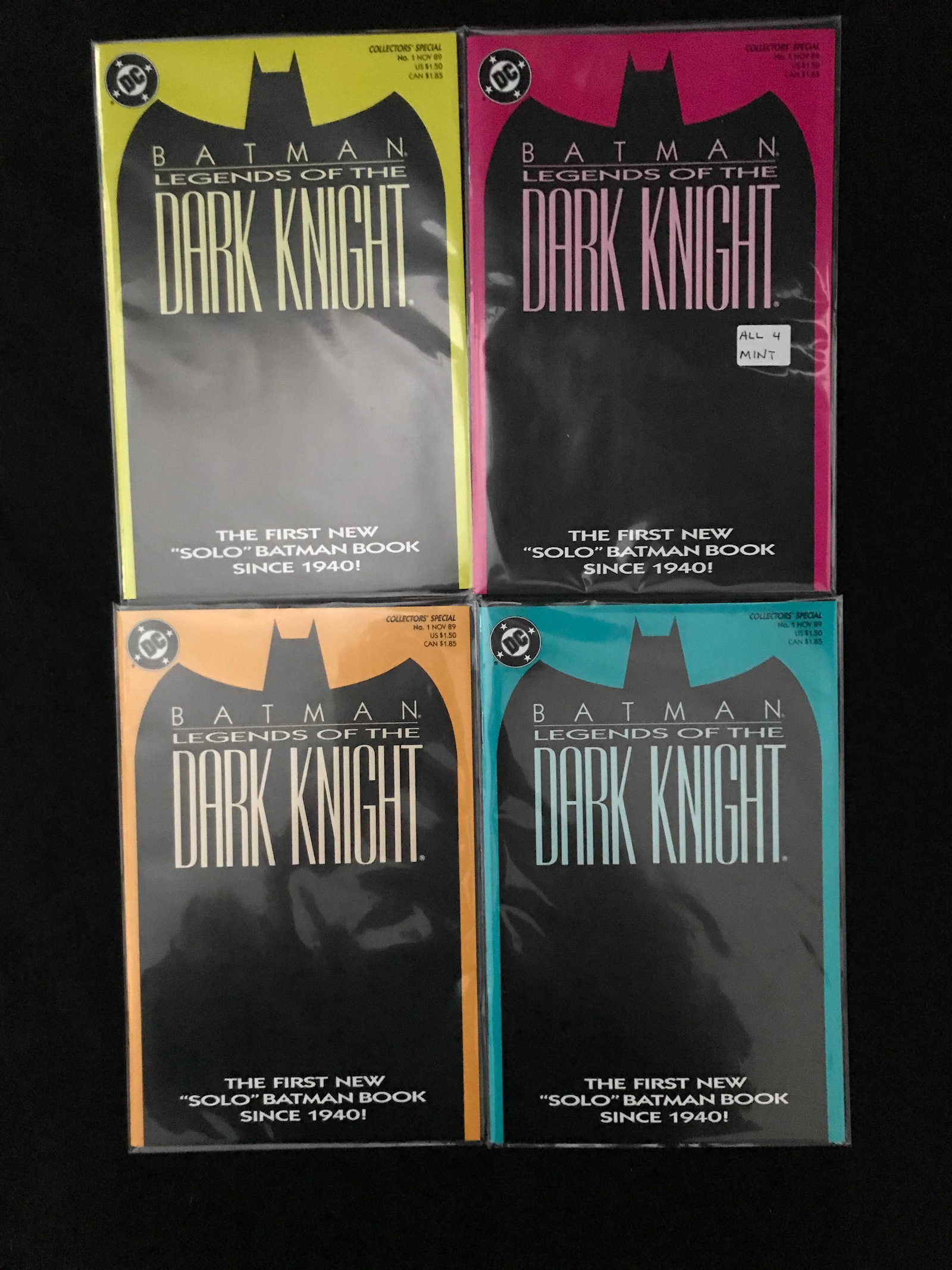 BATMAN LEGENDS OF THE DARG KNIGHT NO.1 COMIC LOT: Prices are in Canadian dollars