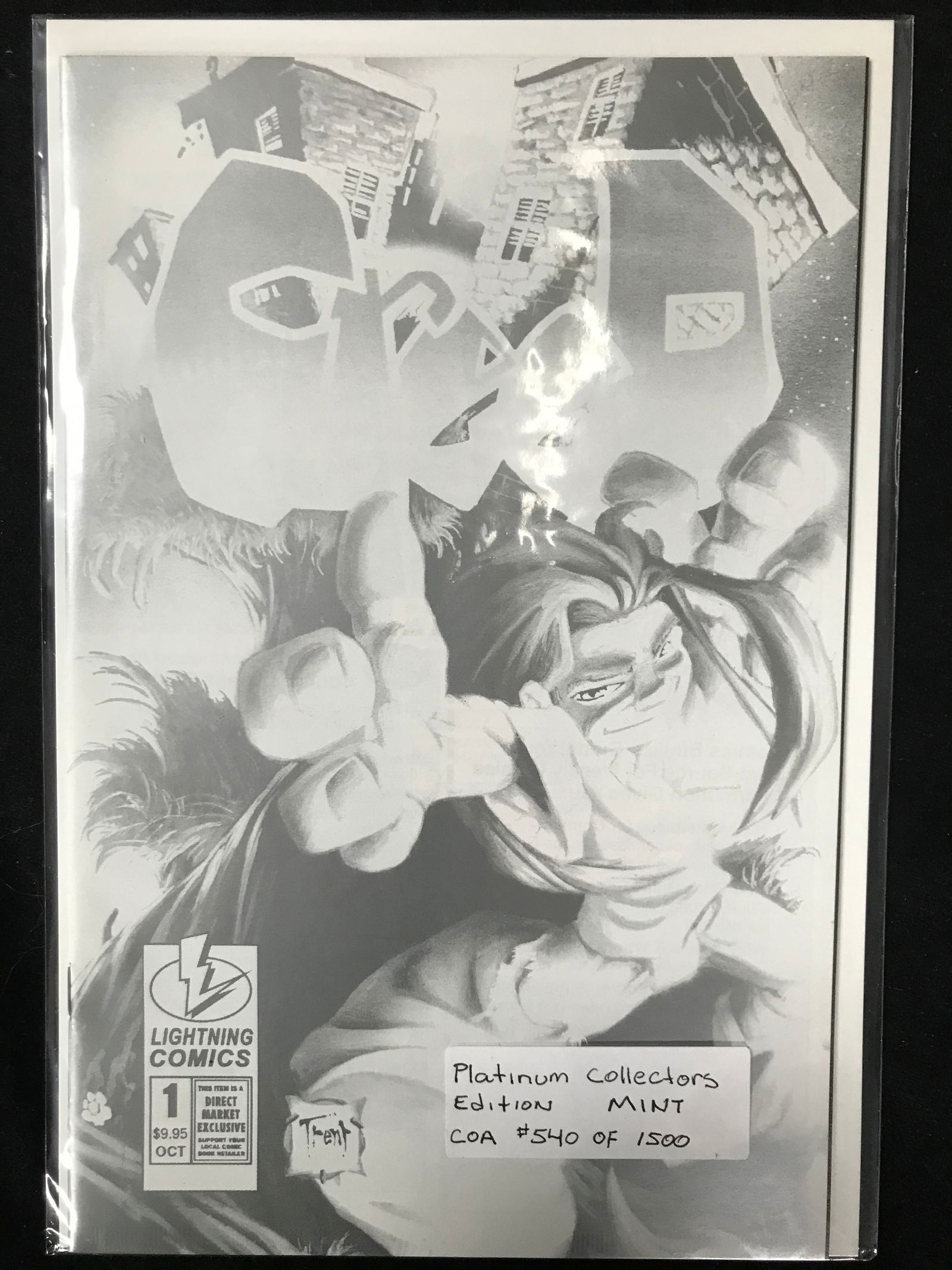 LTD. EDITION LIGHTNING COMICS CREED NO.1 COLLECTORS EDITION 540 OF 1500 (1 of 2)