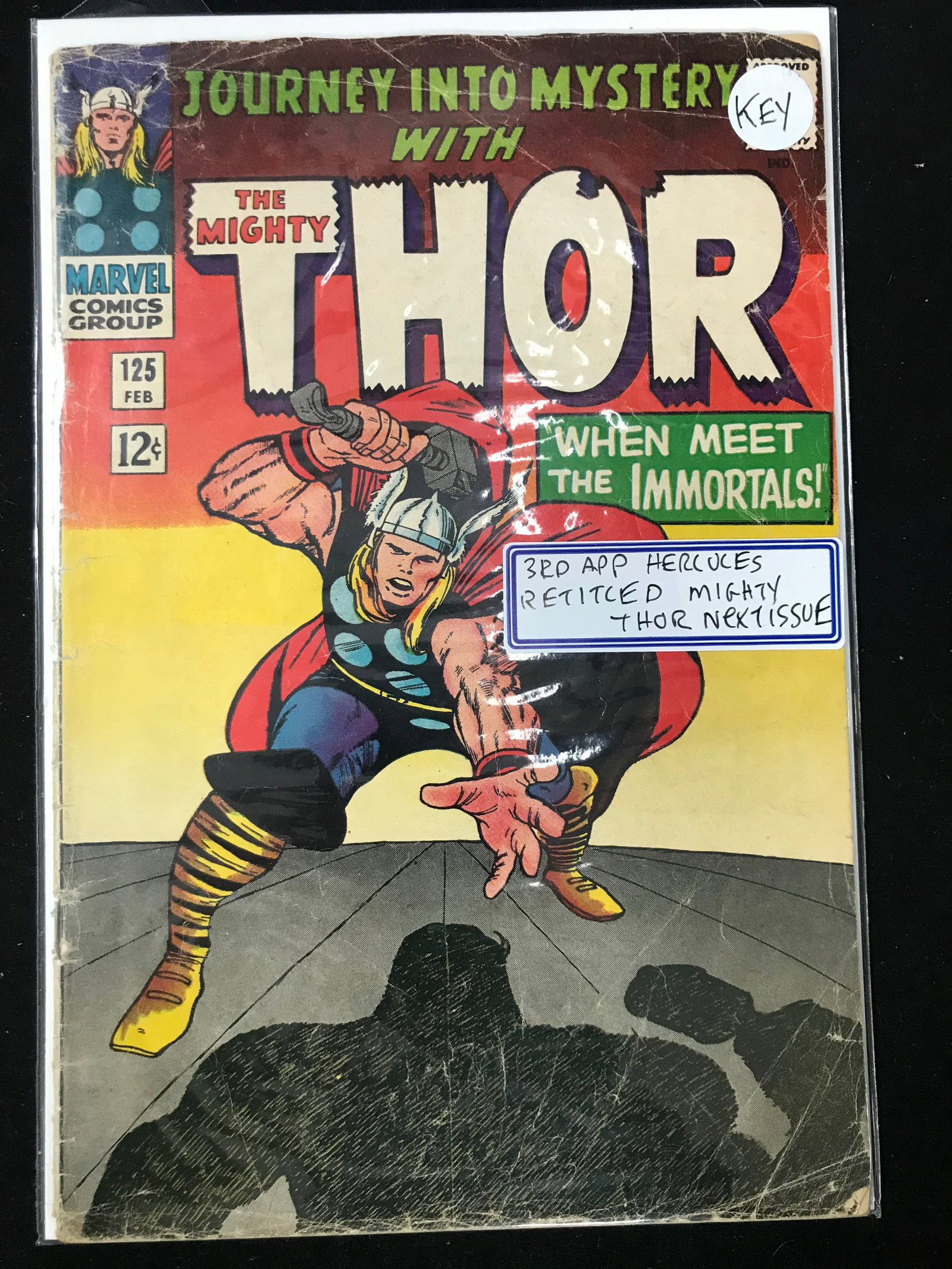 MARVEL COMICS NO.125 THE MIGHTY THOR: Prices are in Canadian dollars