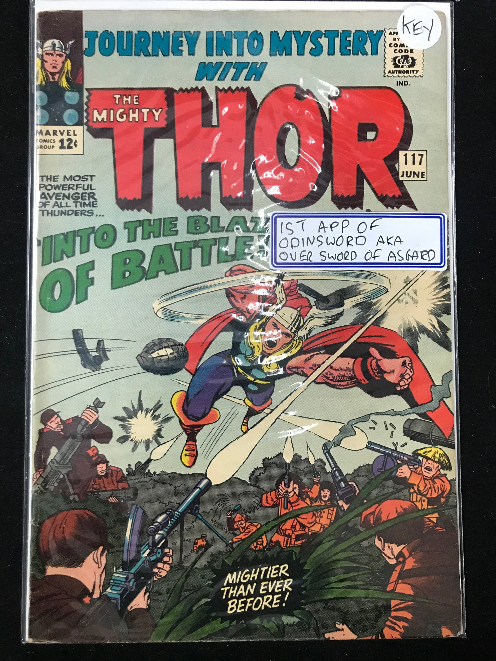 MARVEL COMICS NO.117 THE MIGHTY THOR: Prices are in Canadian dollars