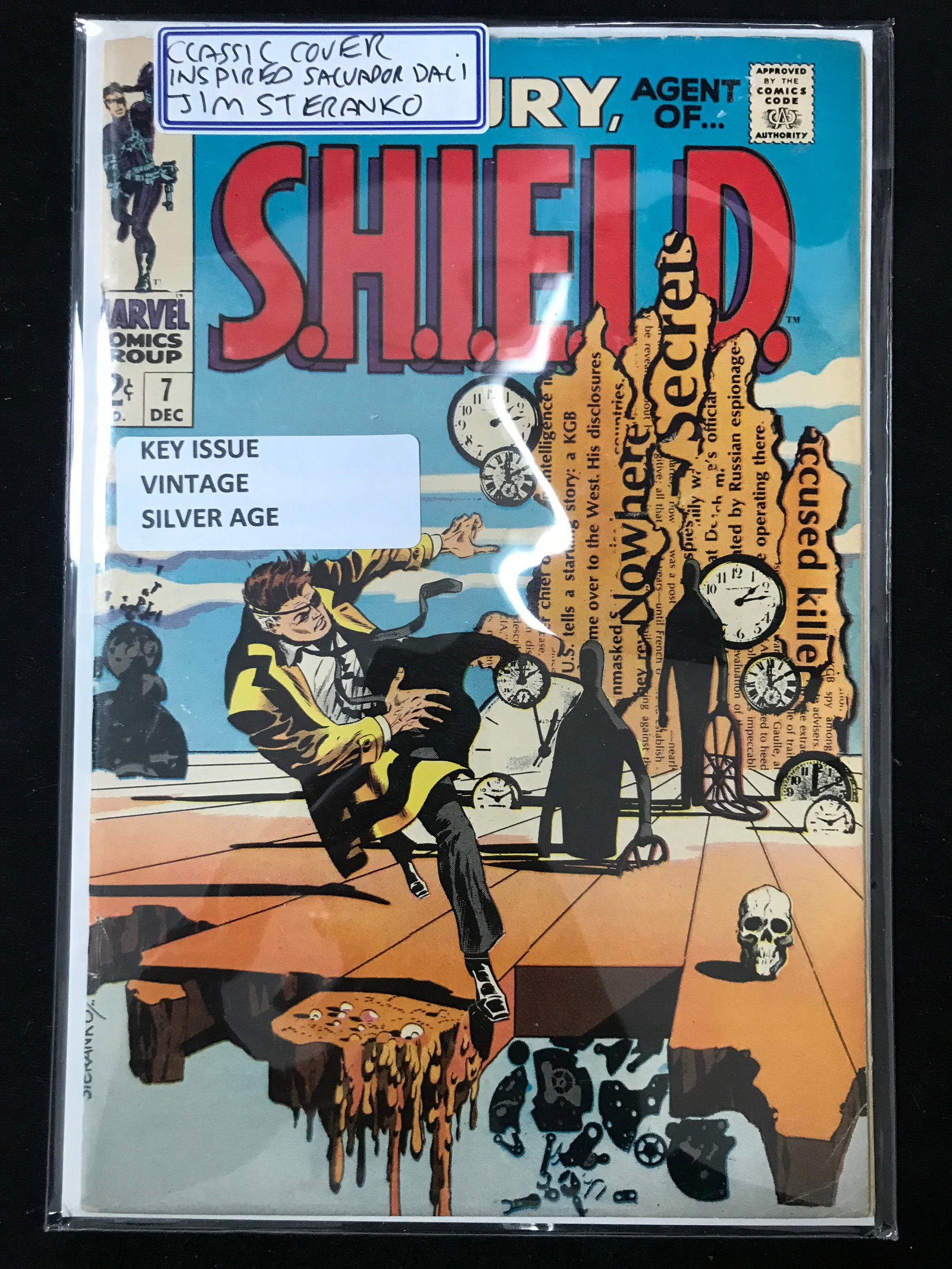 MARVEL COMICS NO.7 NICK FURY AGENT OF S.H.I.E.L.D. (VINTAEG SILVER AGE): Prices are in Canadian dollars