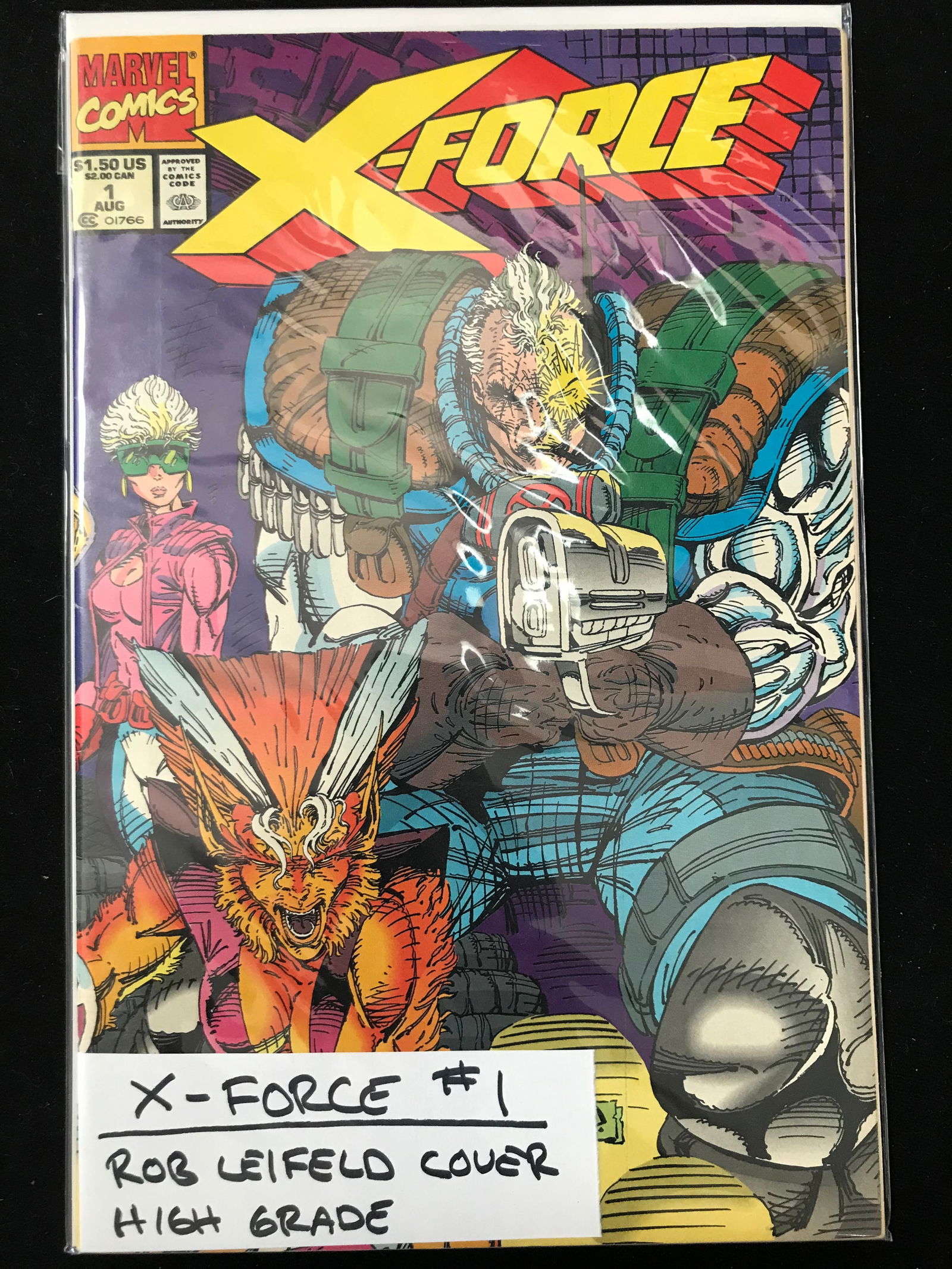 MARVEL COMICS NO.1 X-FORCE (ROB LEIFELD COVER) (1 of 1)