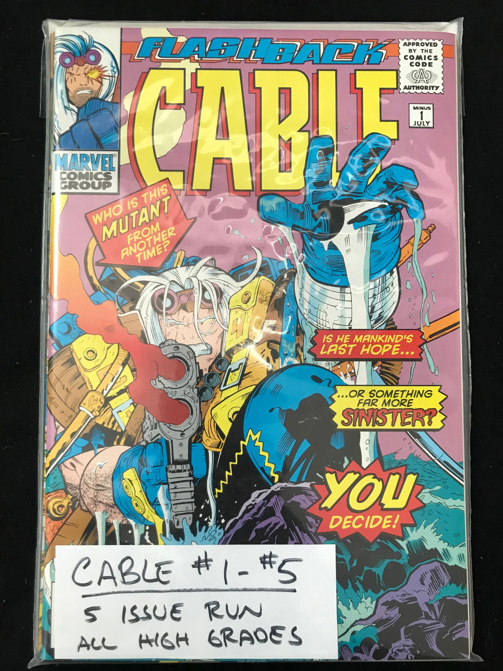 MARVEL COMICS NO.1-5 CABLE (5 ISSUE RUN) (1 of 1)