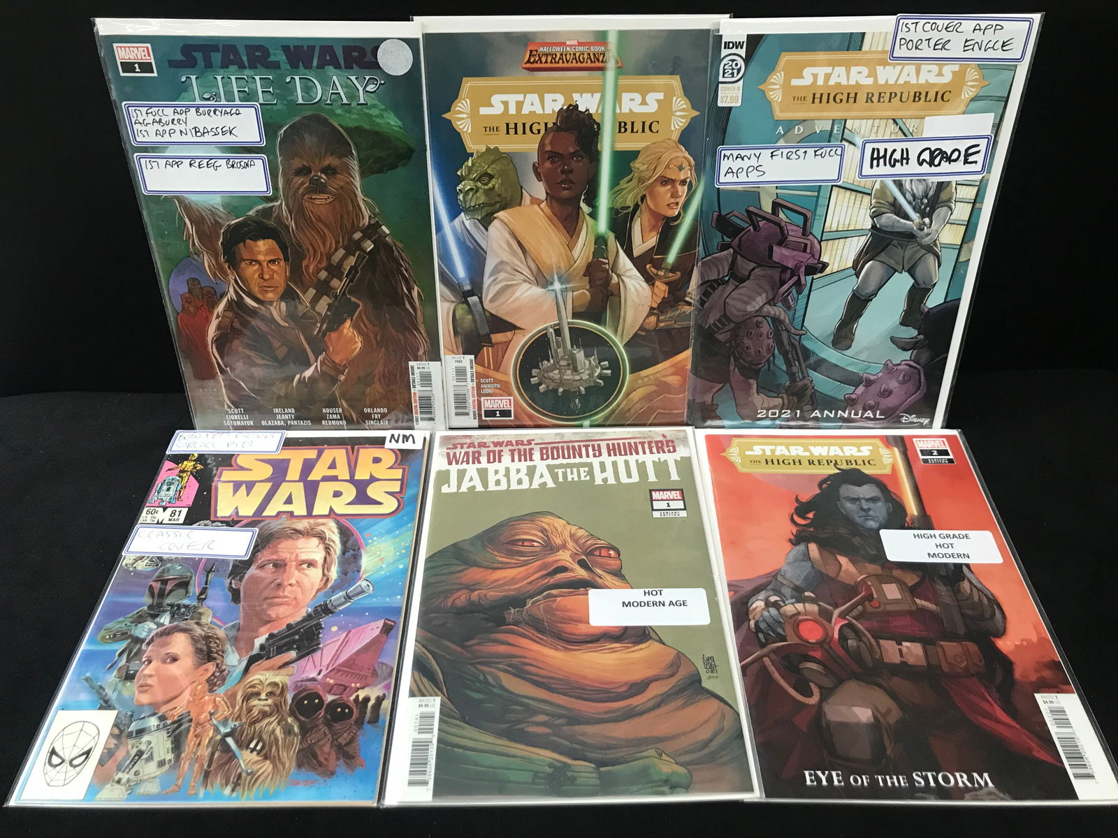 STAR WARS COMIC BOOK LOT (1 of 1)
