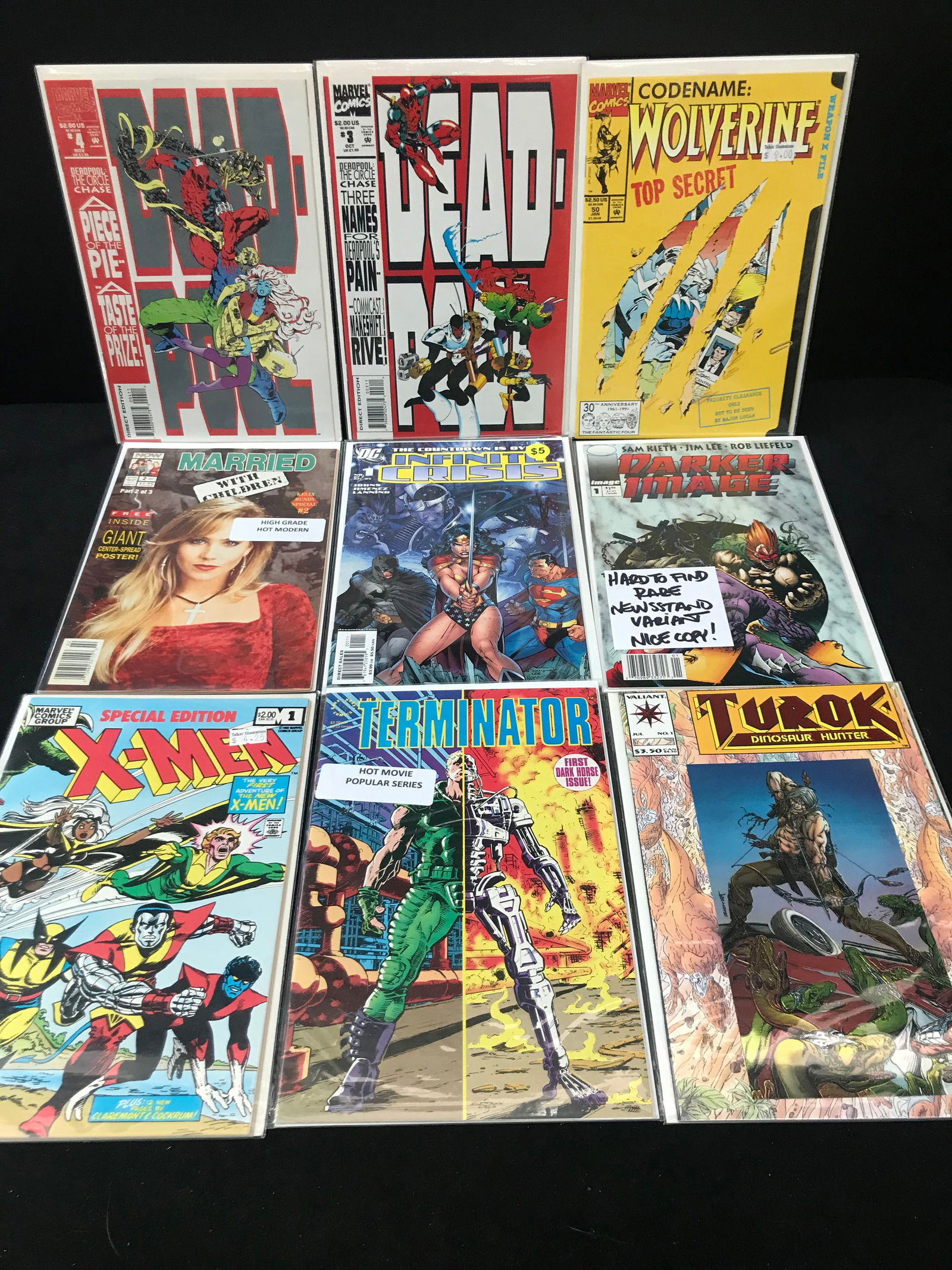 MARVEL SUPER HERO COMIC BOOK LOT (1 of 1)